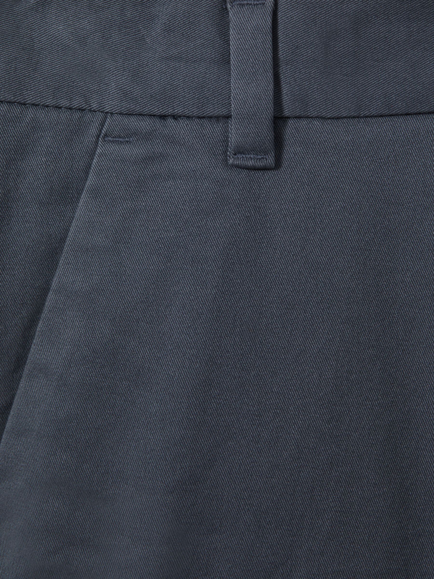 13-14 yrs Casual Chino Shorts in Airforce Blue - Image 4 of 6