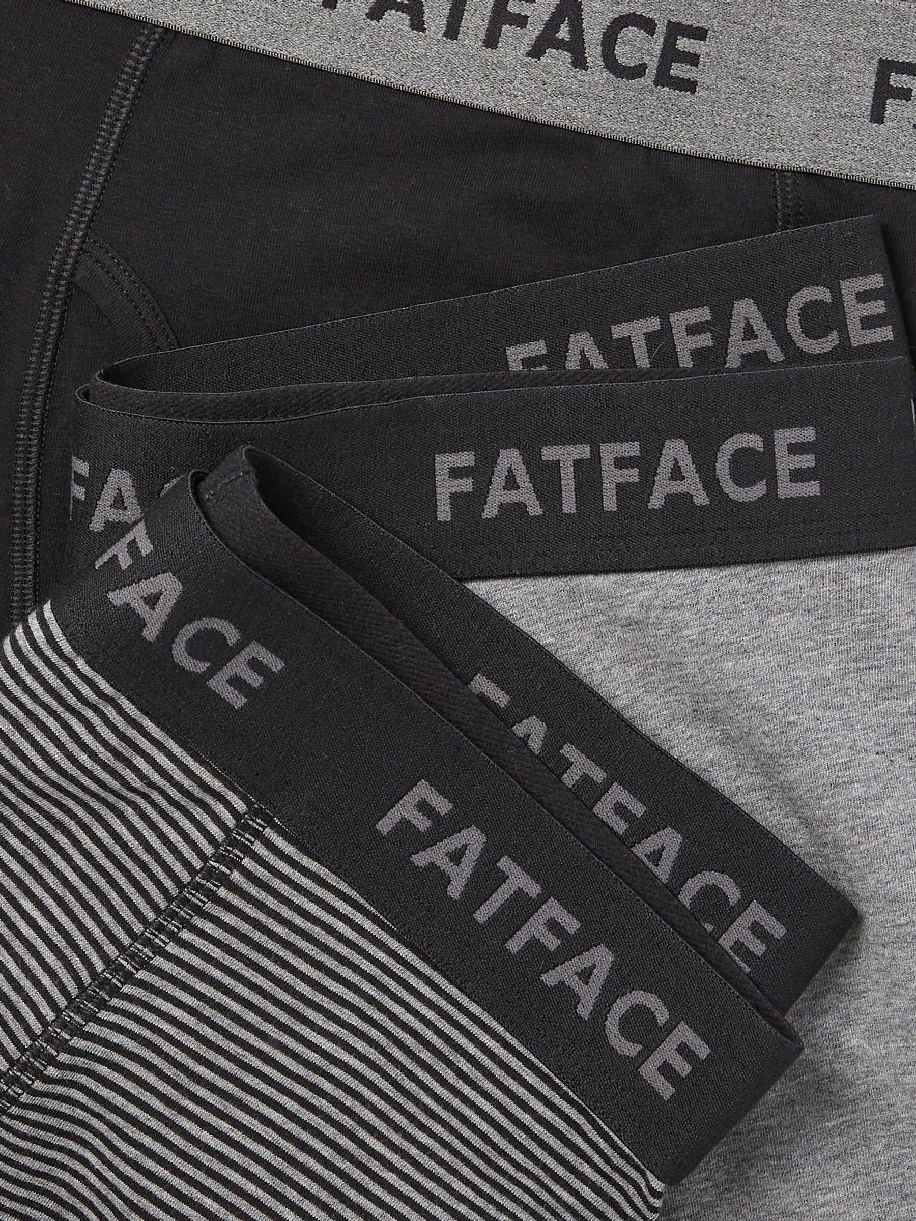 Grey Stripe Classic Cotton Boxer 3 Pack - Image 6 of 6