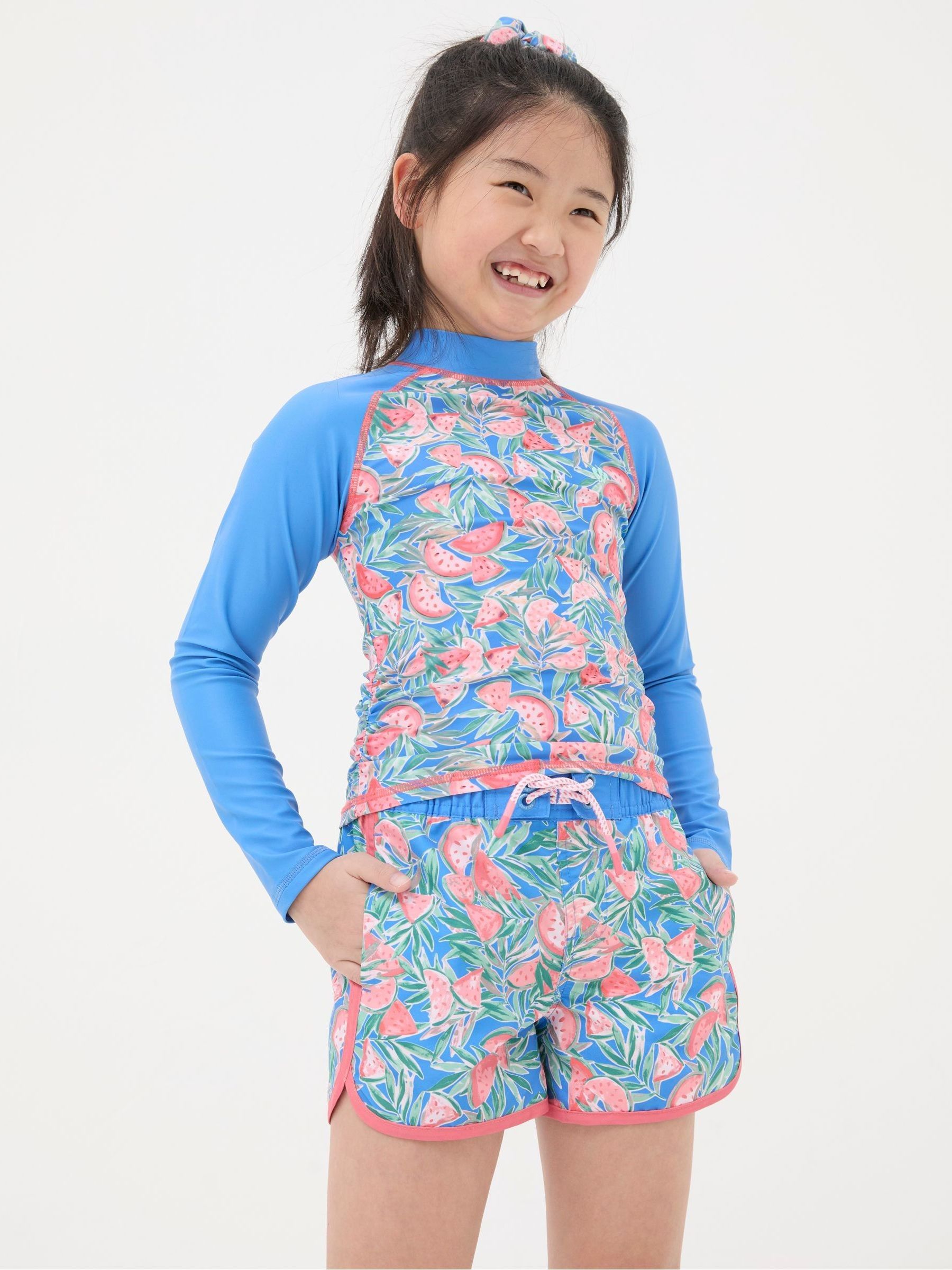 Blue Watermelon Swim Shorts - Image 1 of 5