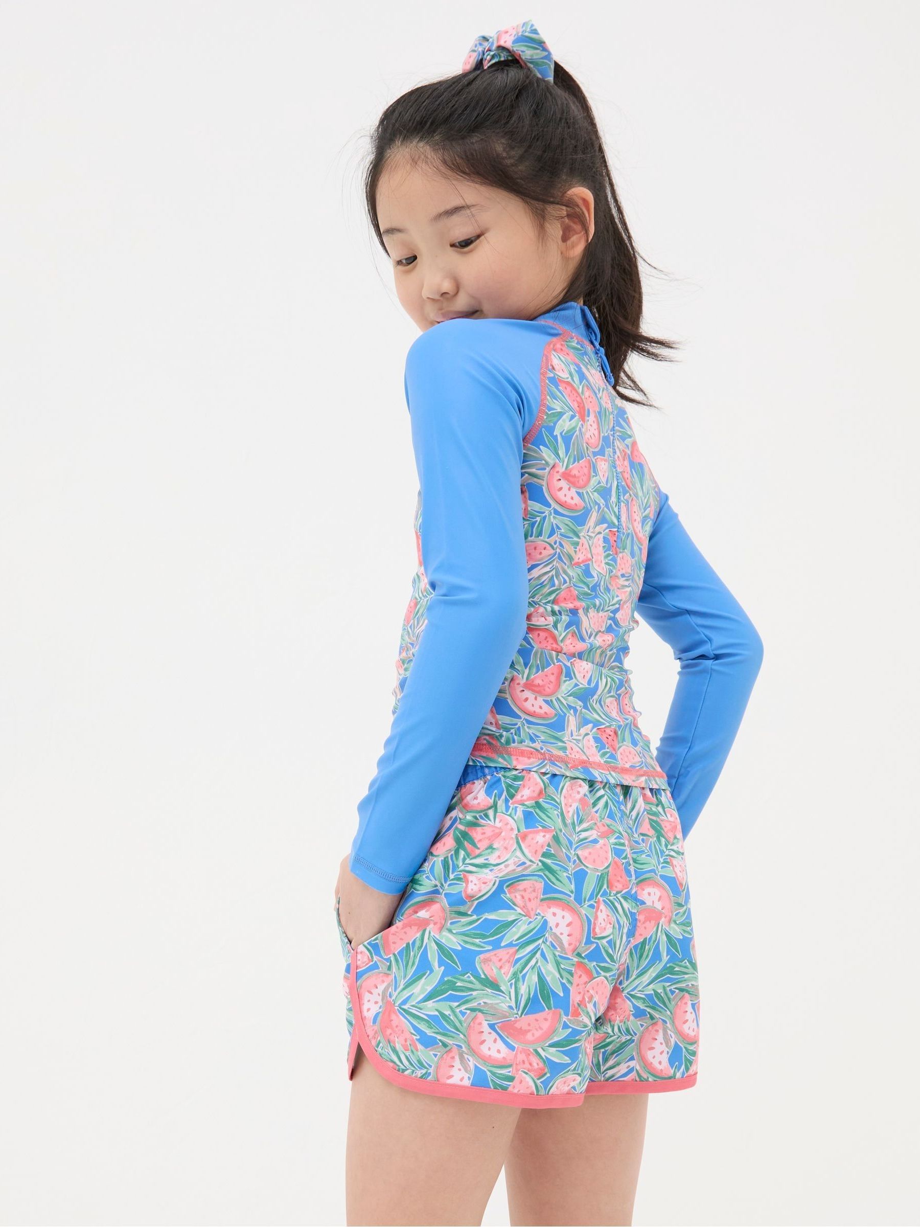 Blue Watermelon Swim Shorts - Image 2 of 5