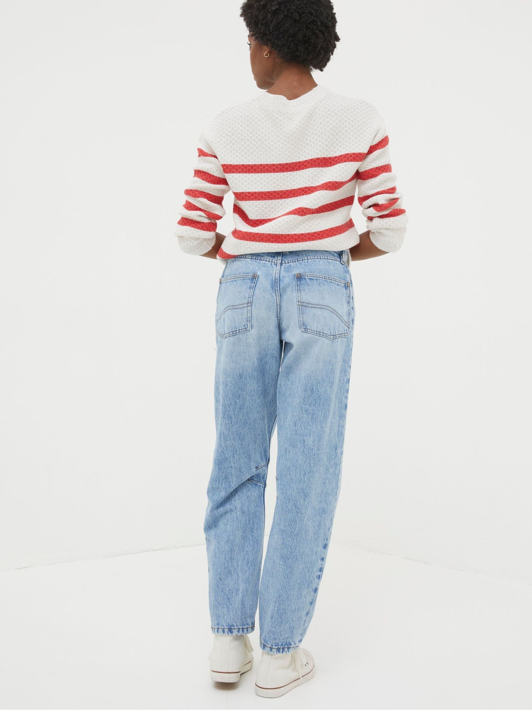 Cara Light Blue Barrel Leg Jeans - Image 2 of 6