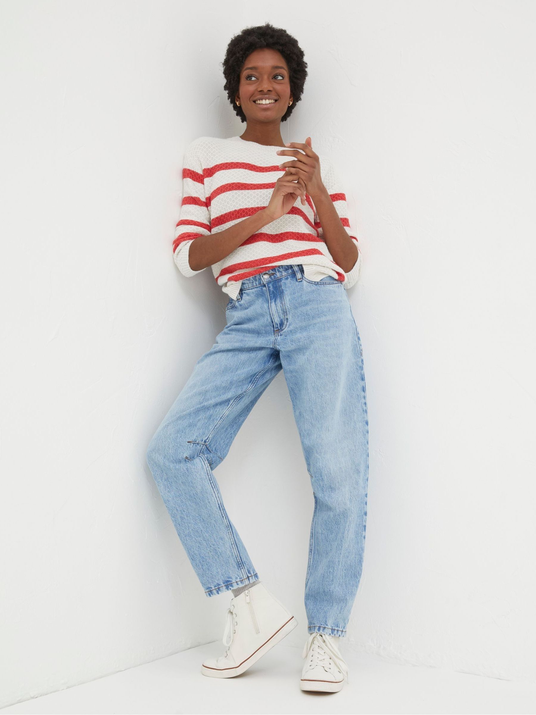 Cara Light Blue Barrel Leg Jeans - Image 5 of 6