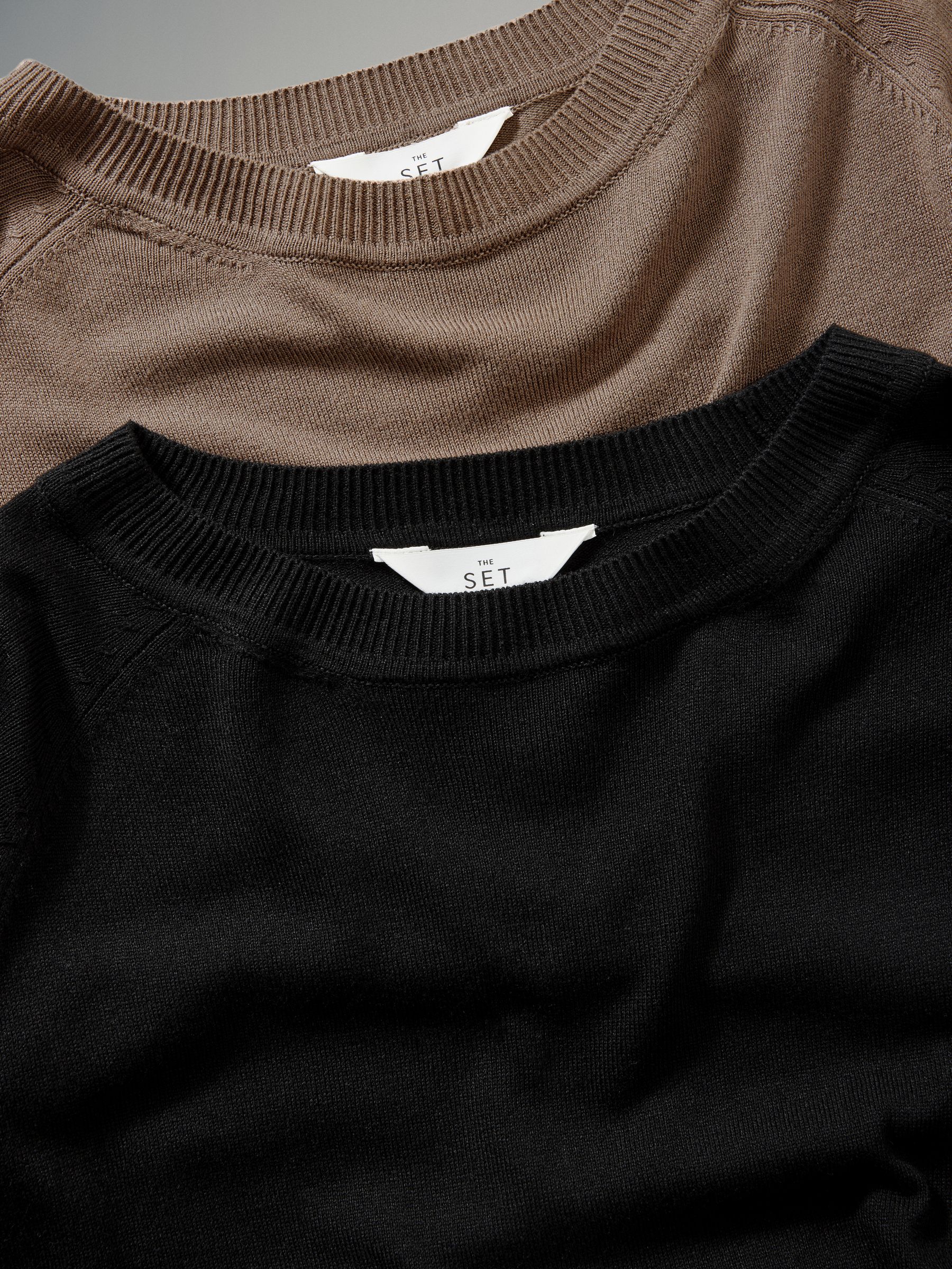 2 Pack Fine Knit Crew Neck Jumpers - Image 6 of 6 2 Pack Fine Knit Crew Neck Jumpers - Image 6 of 6
