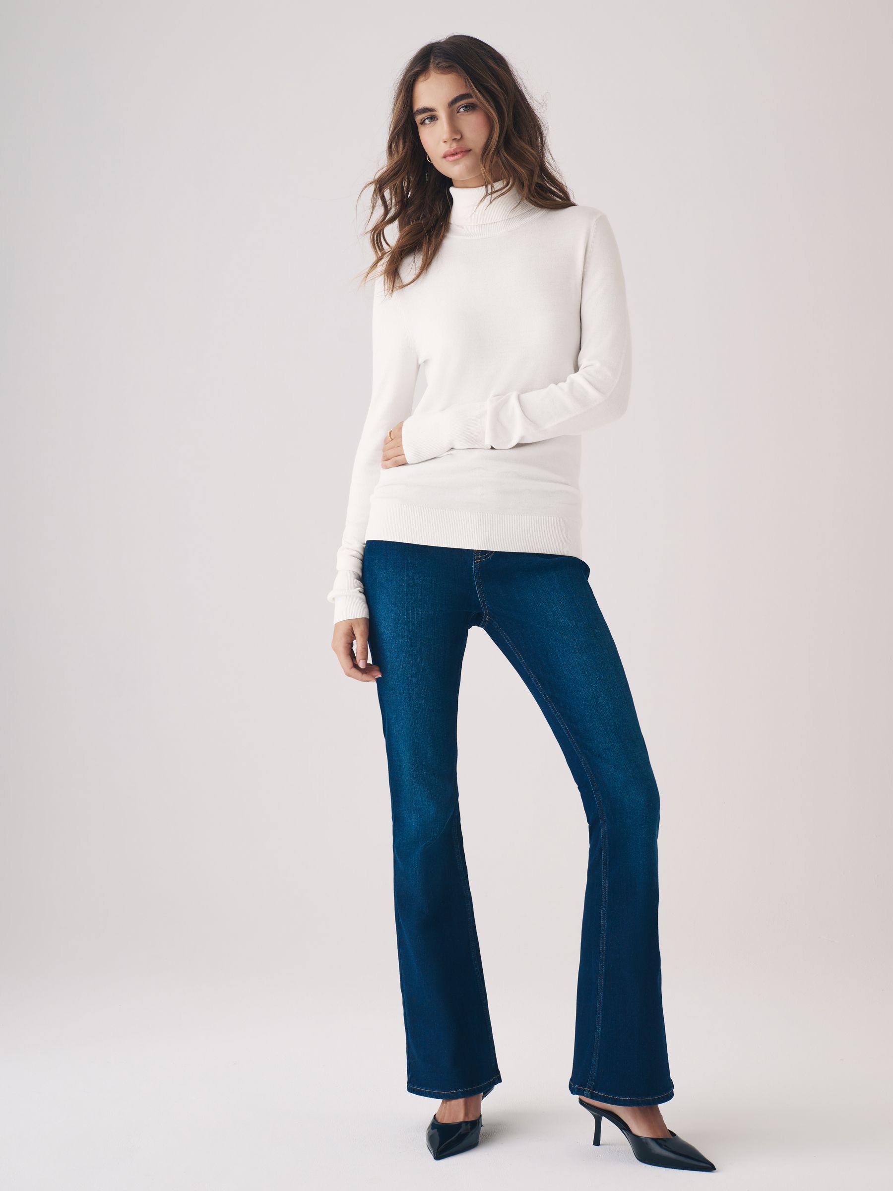 3 Pack Fine Knit Roll Neck Jumpers - Image 2 of 4