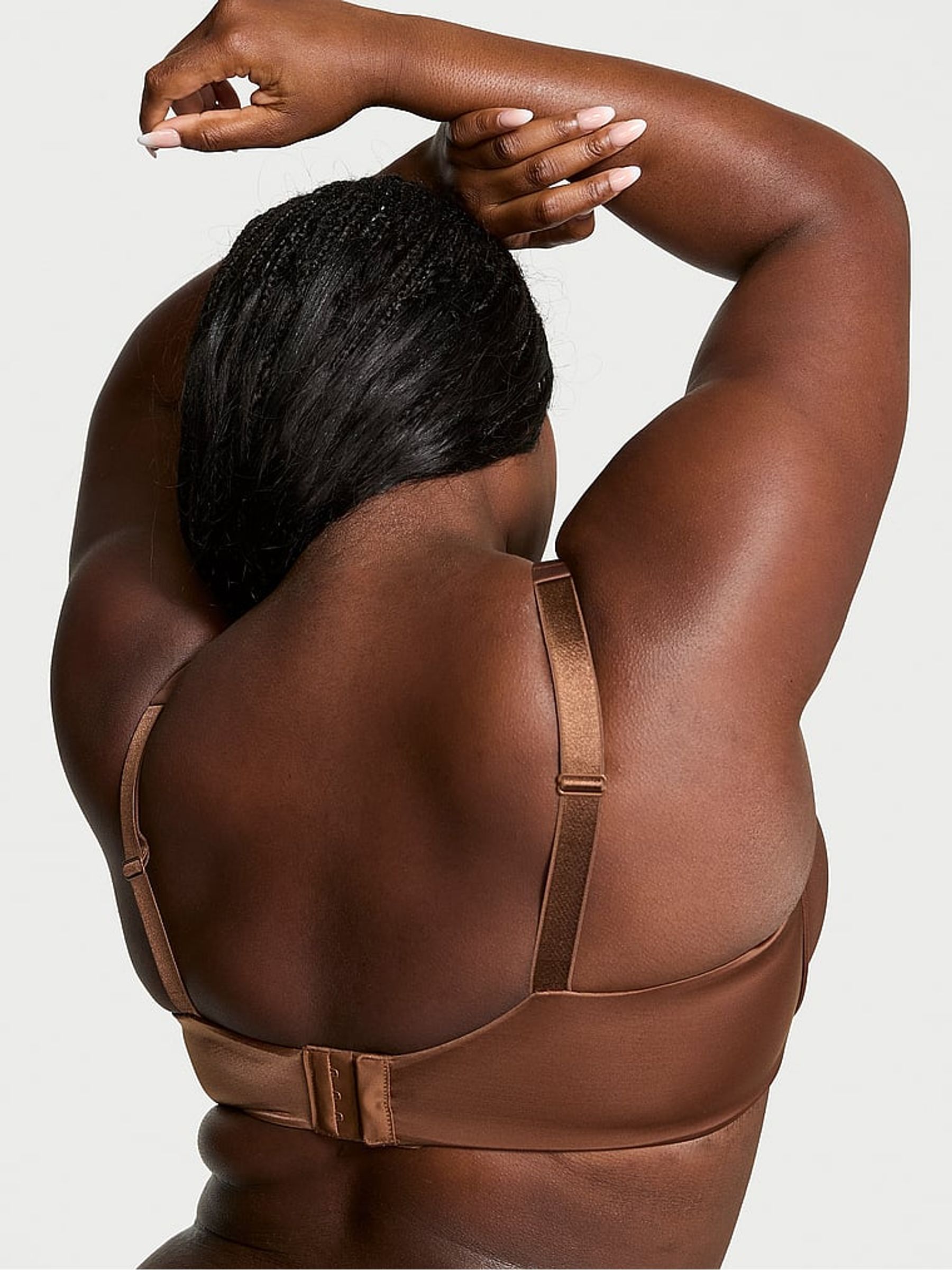 Mousse Nude Smooth Push Up Shine Strap Bra - Image 2 of 3