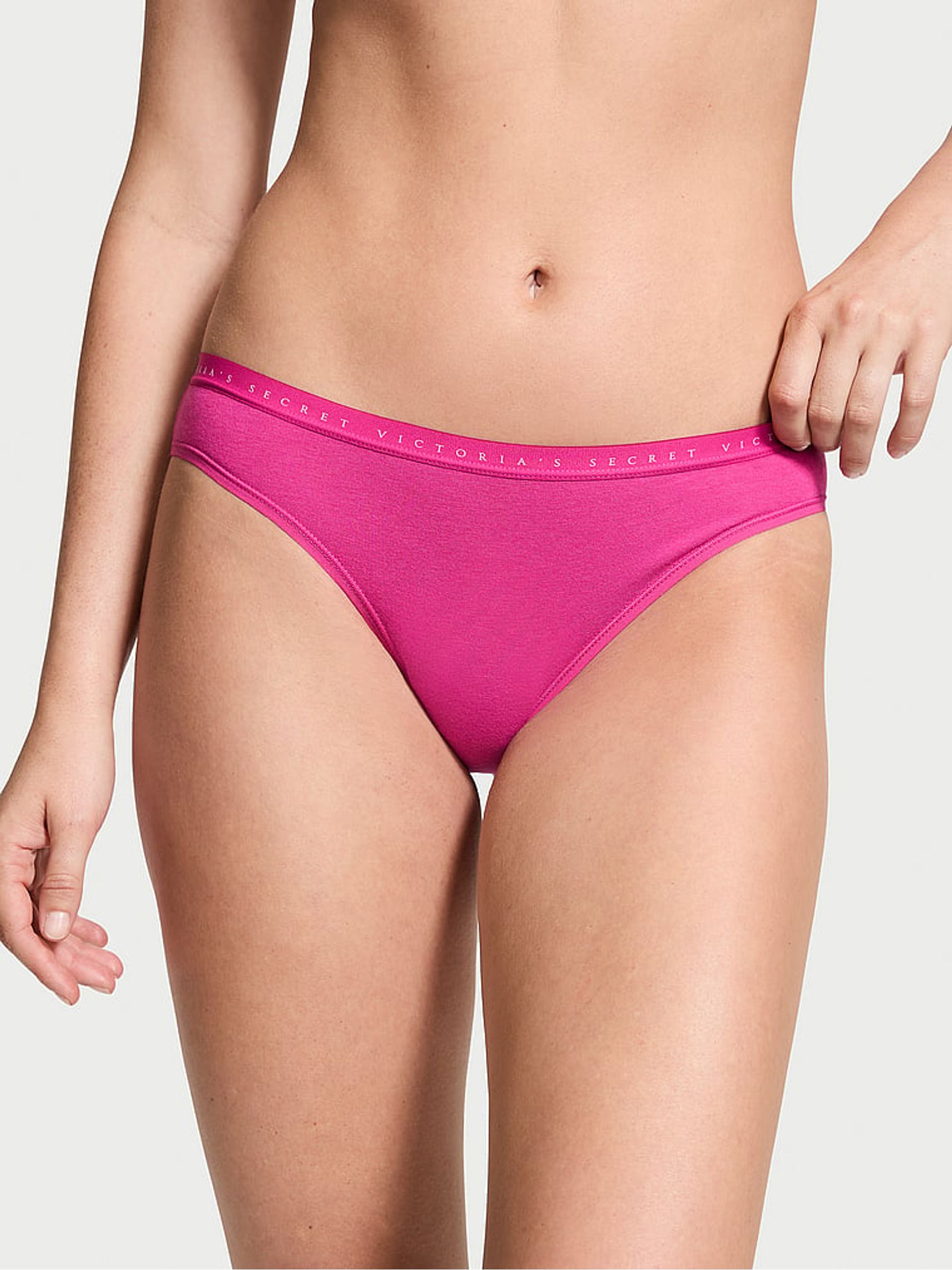 Luscious Rose Pink Bikini Knickers - Image 1 of 3