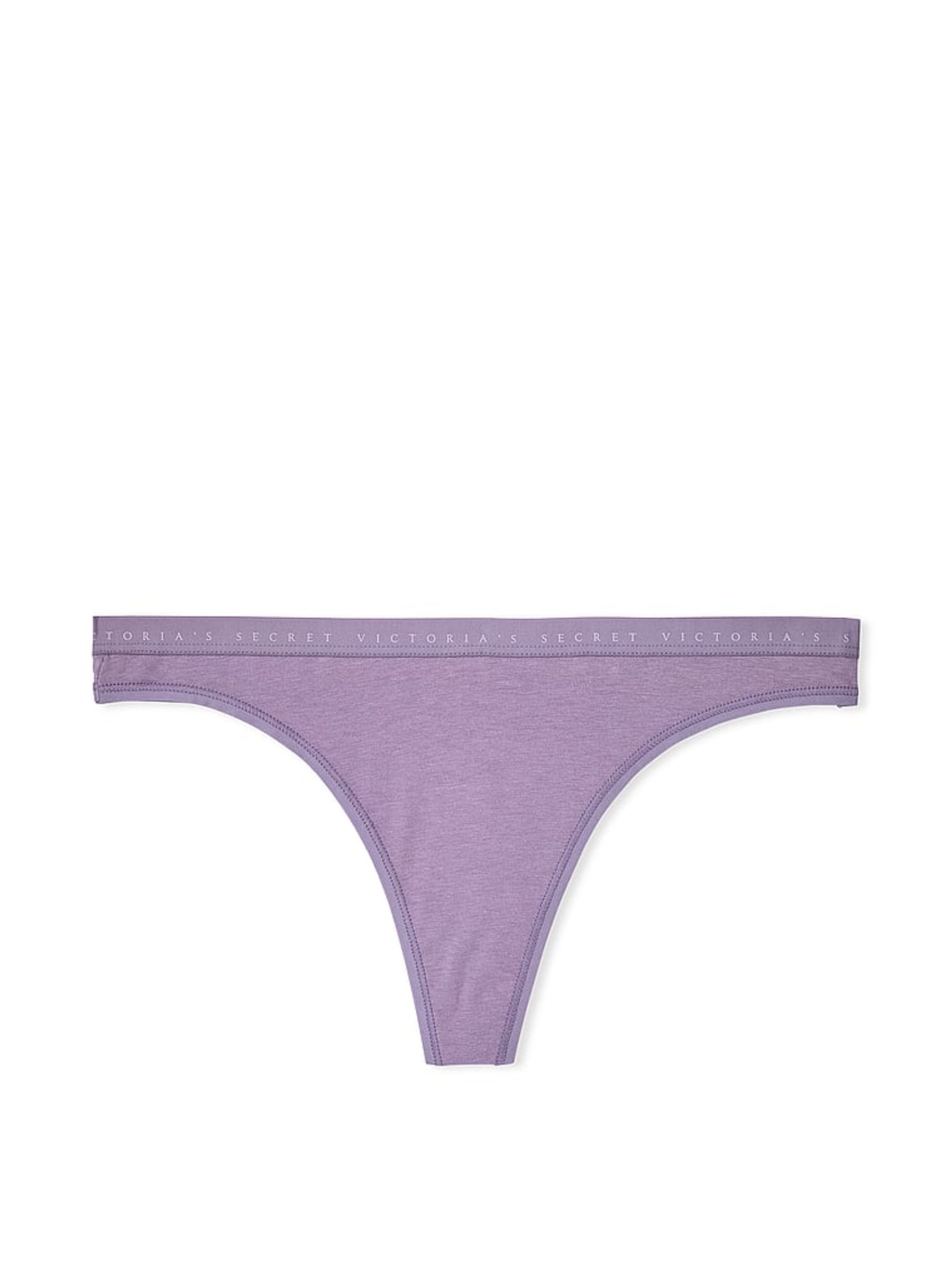 Frozen Plum Purple Thong Knickers - Image 3 of 3