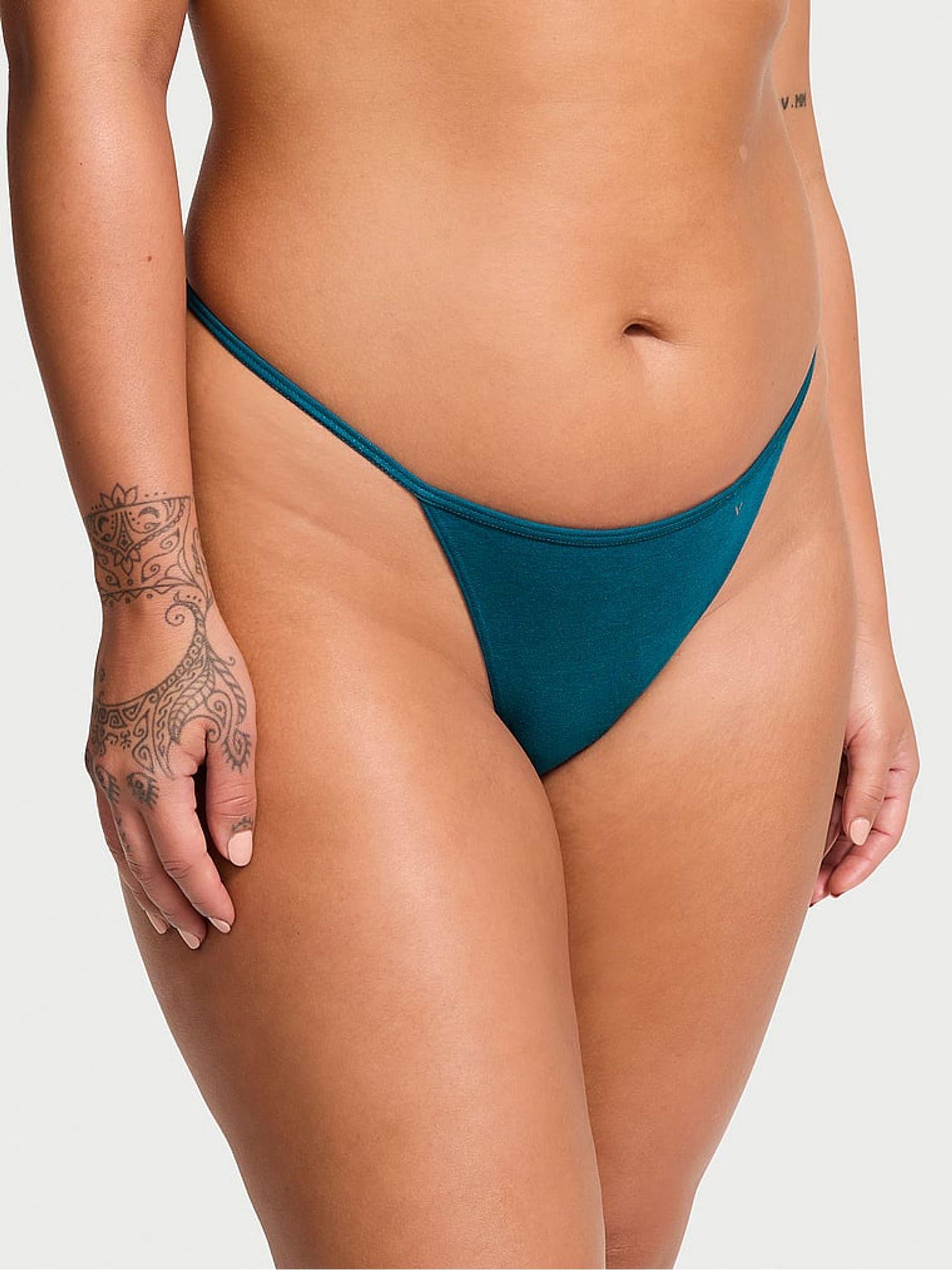 Dark And Stormy Blue Knickers - Image 1 of 3
