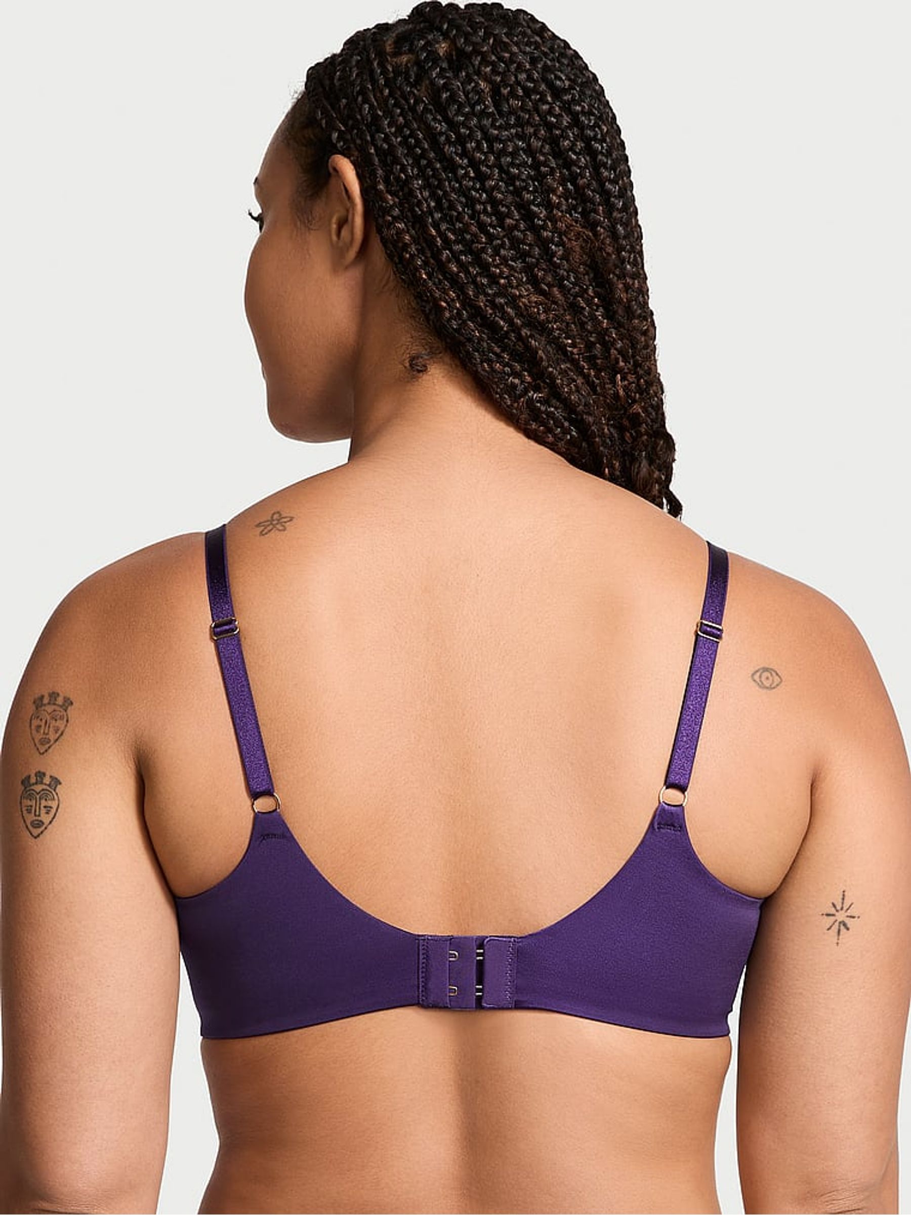 Stained Glass Purple Obsessed Push Up Bra - Image 2 of 3