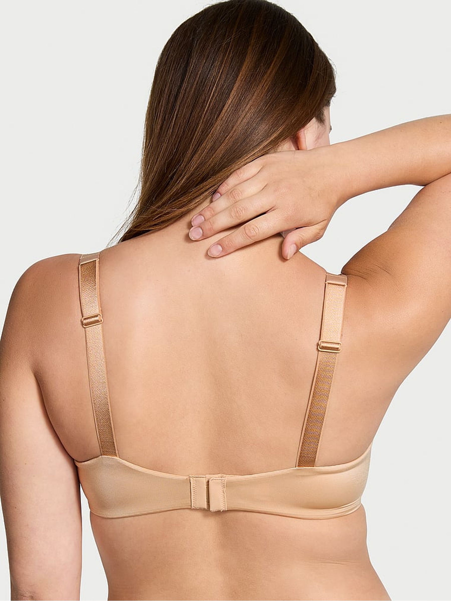 Praline Nude Smooth Push Up Shine Strap Bra - Image 2 of 3