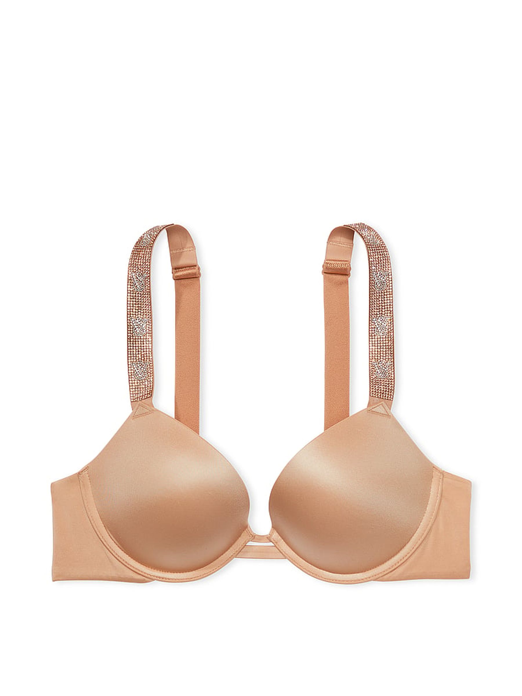 Praline Nude Smooth Push Up Shine Strap Bra - Image 3 of 3