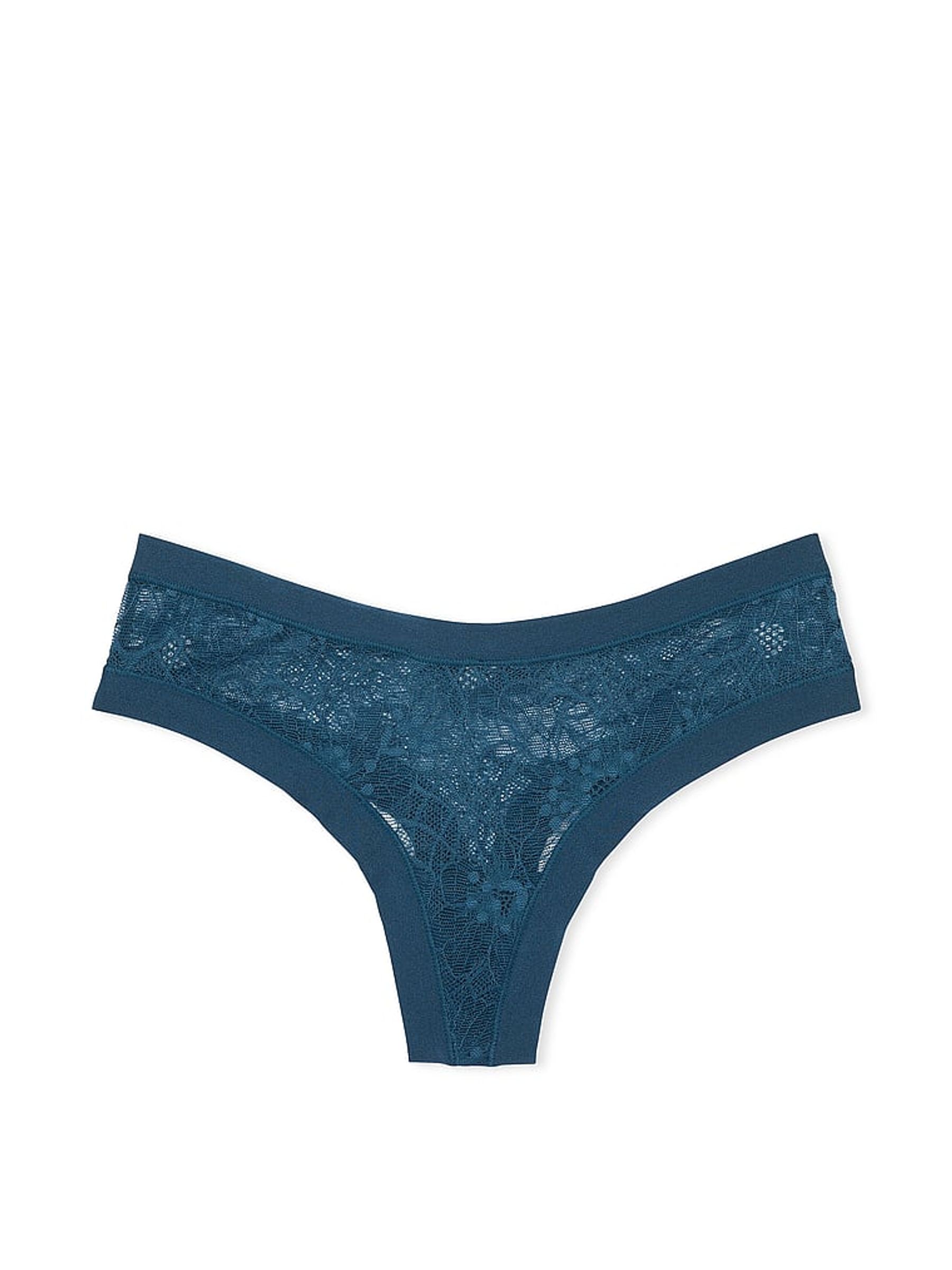 Midnight Sea Blue Thong Knickers - Image 3 of 3