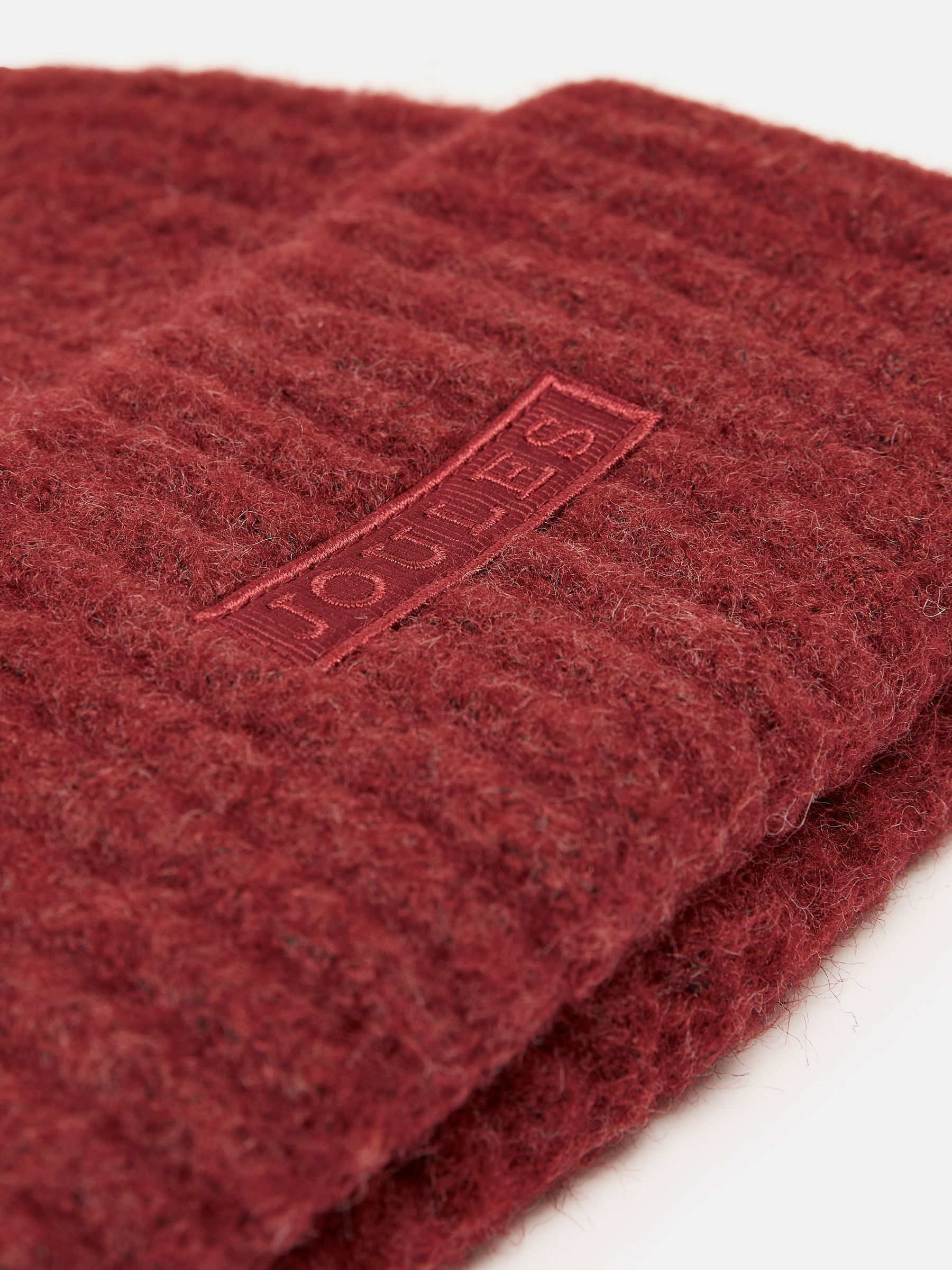 Caversham Burgundy Beanie Hat - Image 6 of 6
