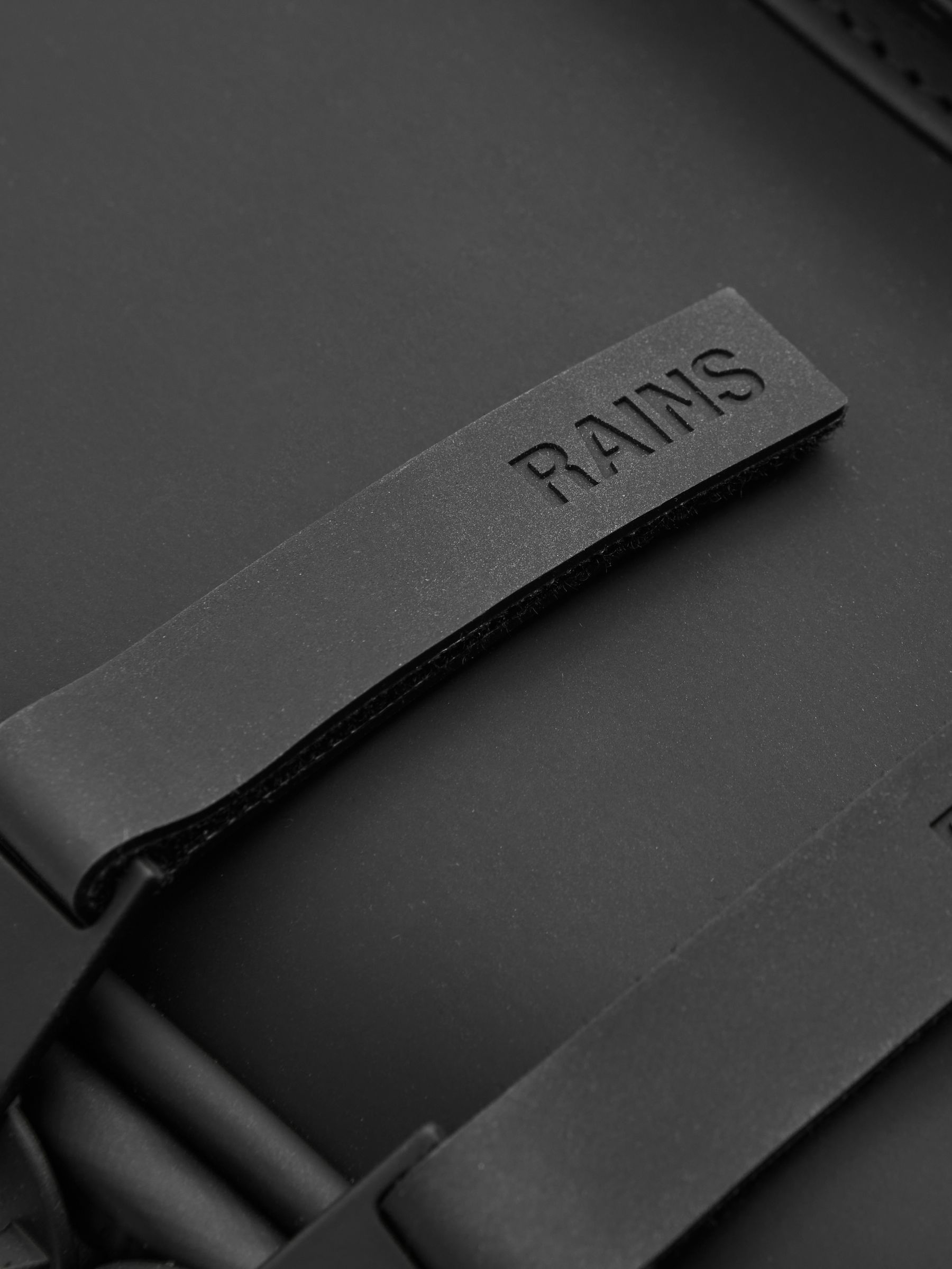 Rains Waterproof Backpack in Black - Image 4 of 4