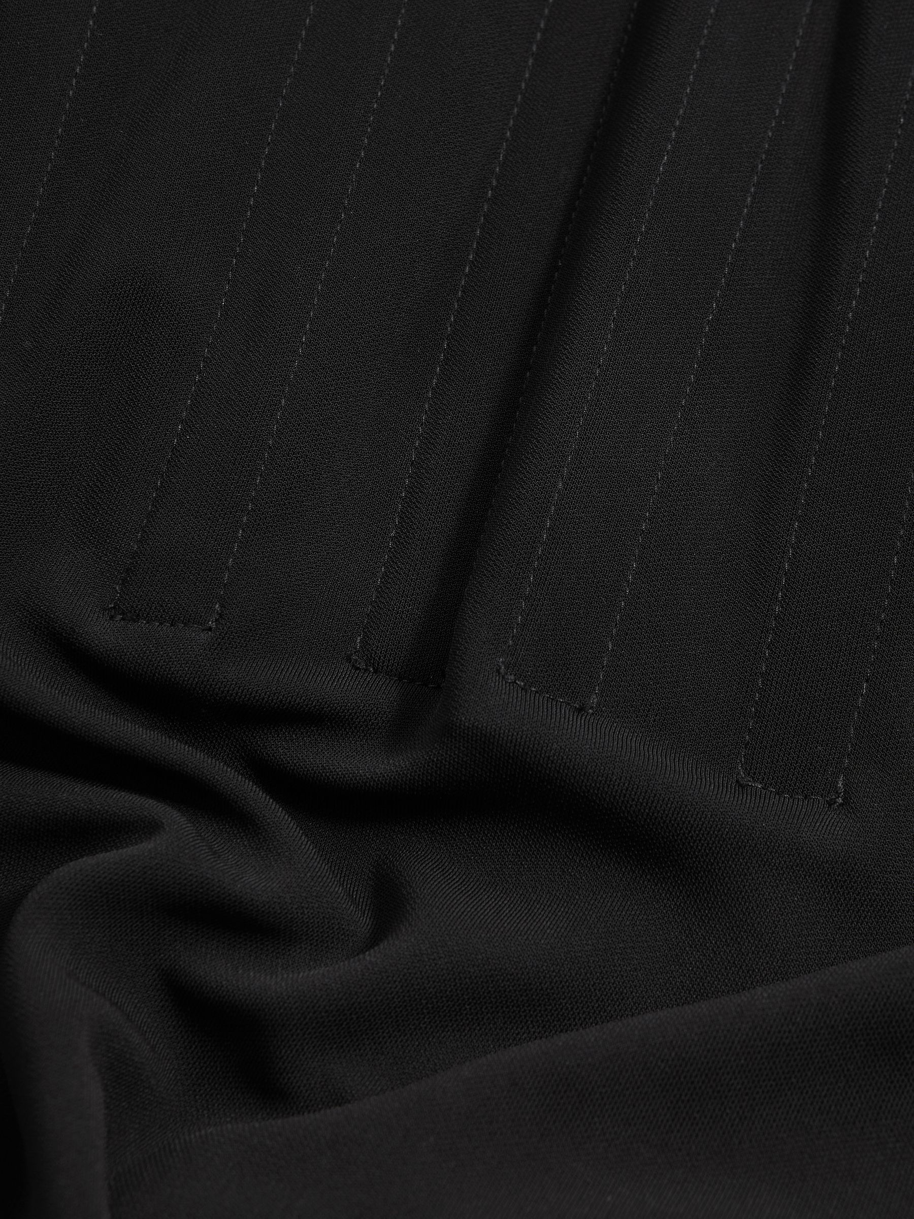 Atelier Corset Detail Jersey Maxi Dress in Black - Image 6 of 6