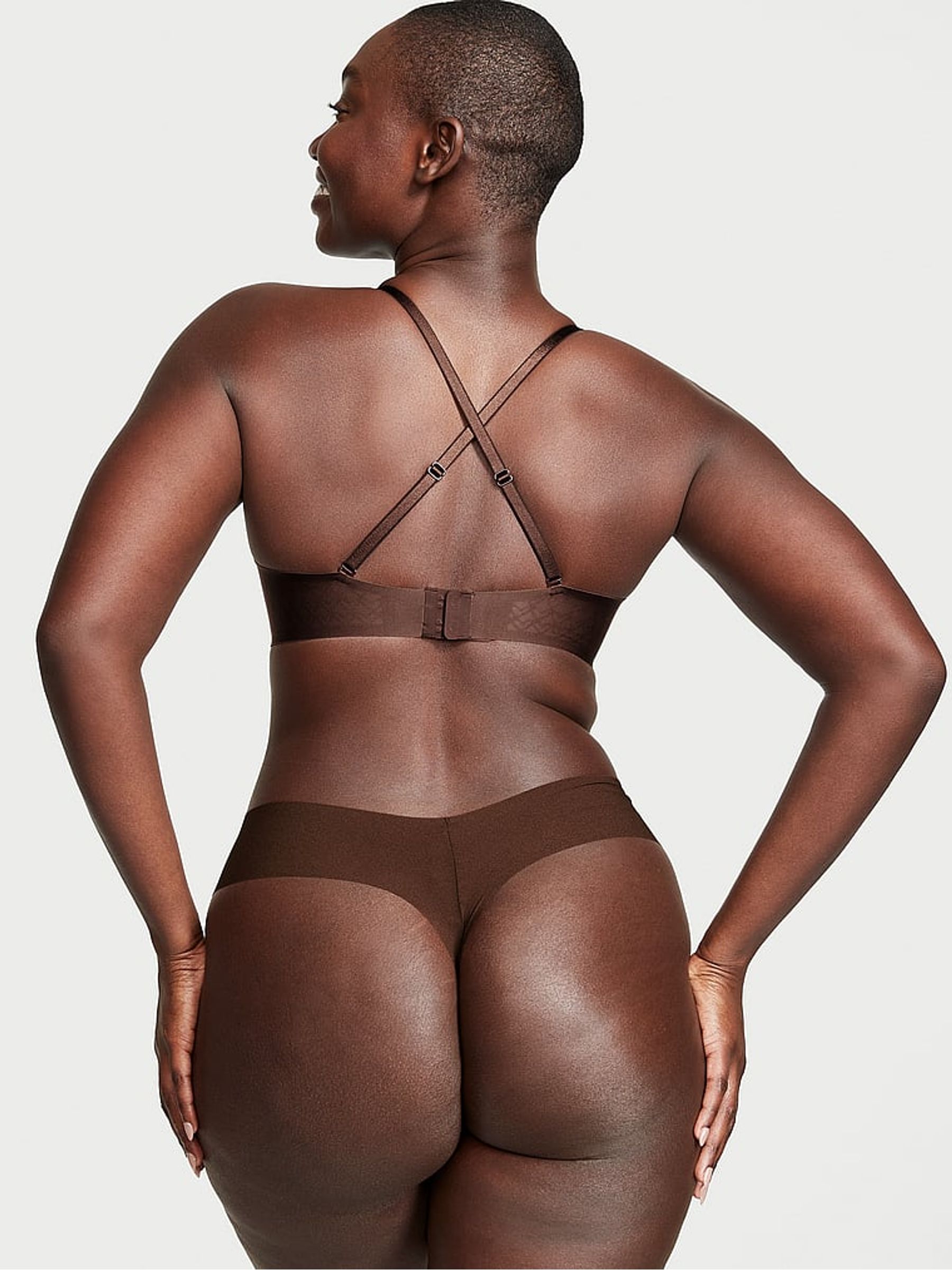 Ganache Nude Thong Knickers - Image 2 of 3