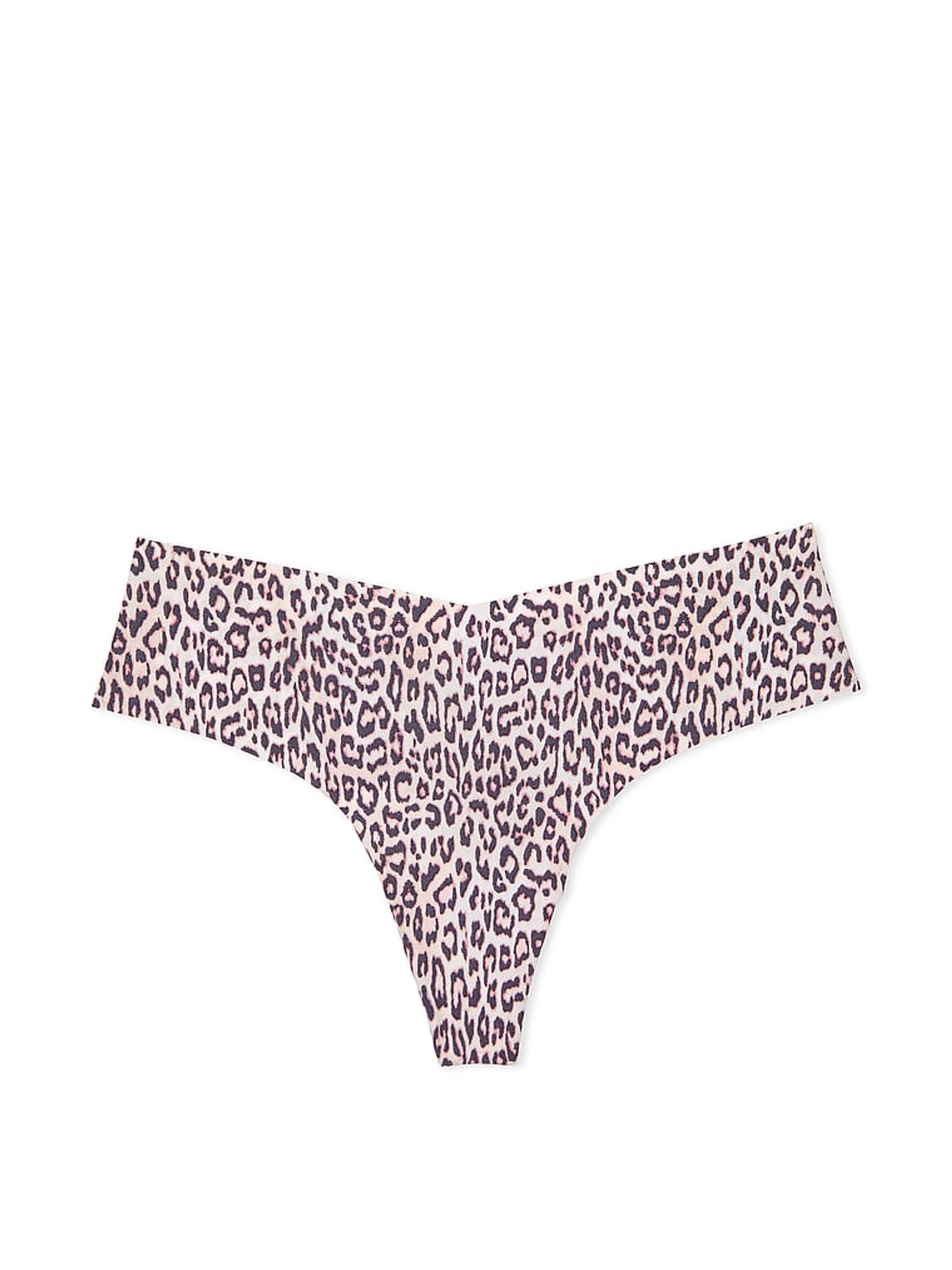 Leopard Pink Thong Knickers - Image 3 of 3