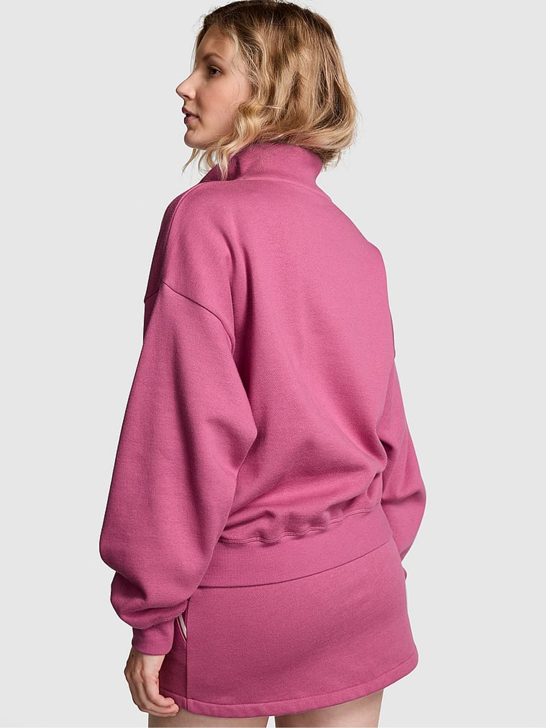 Pink Violet Fleece Sweatshirt - Image 2 of 3