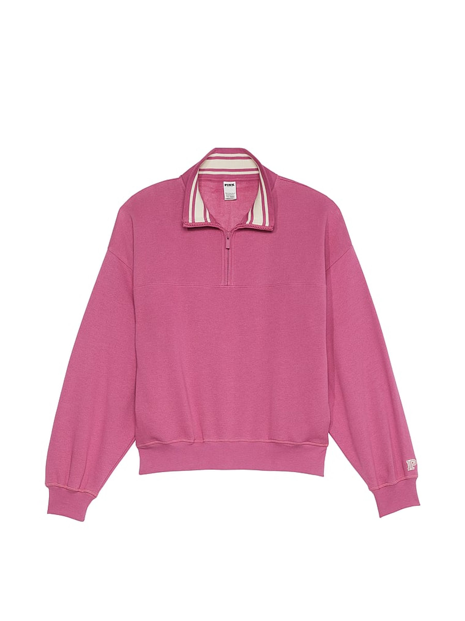 Pink Violet Fleece Sweatshirt - Image 3 of 3