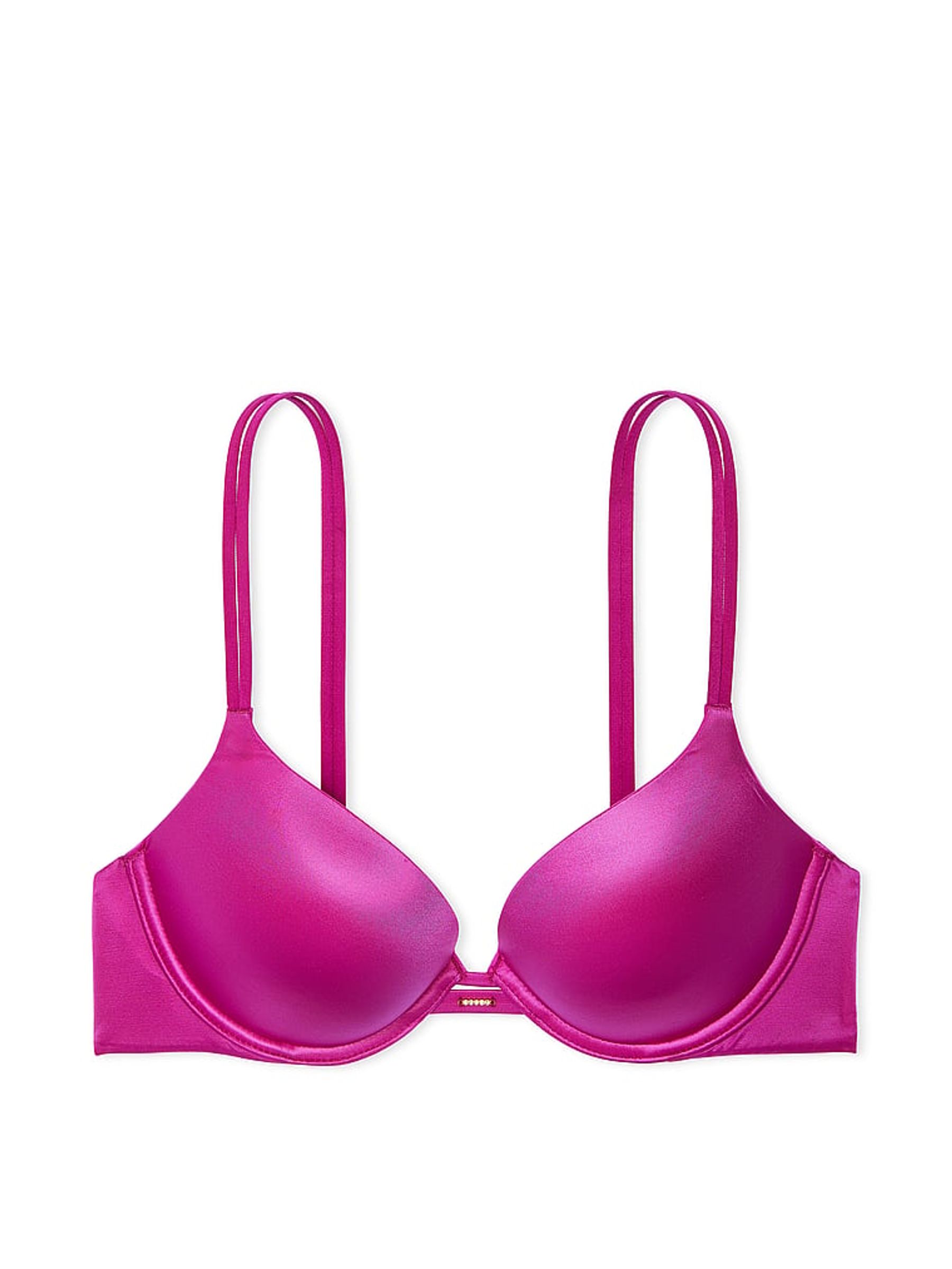 Outrageous Pink Push Up Bra - Image 3 of 3