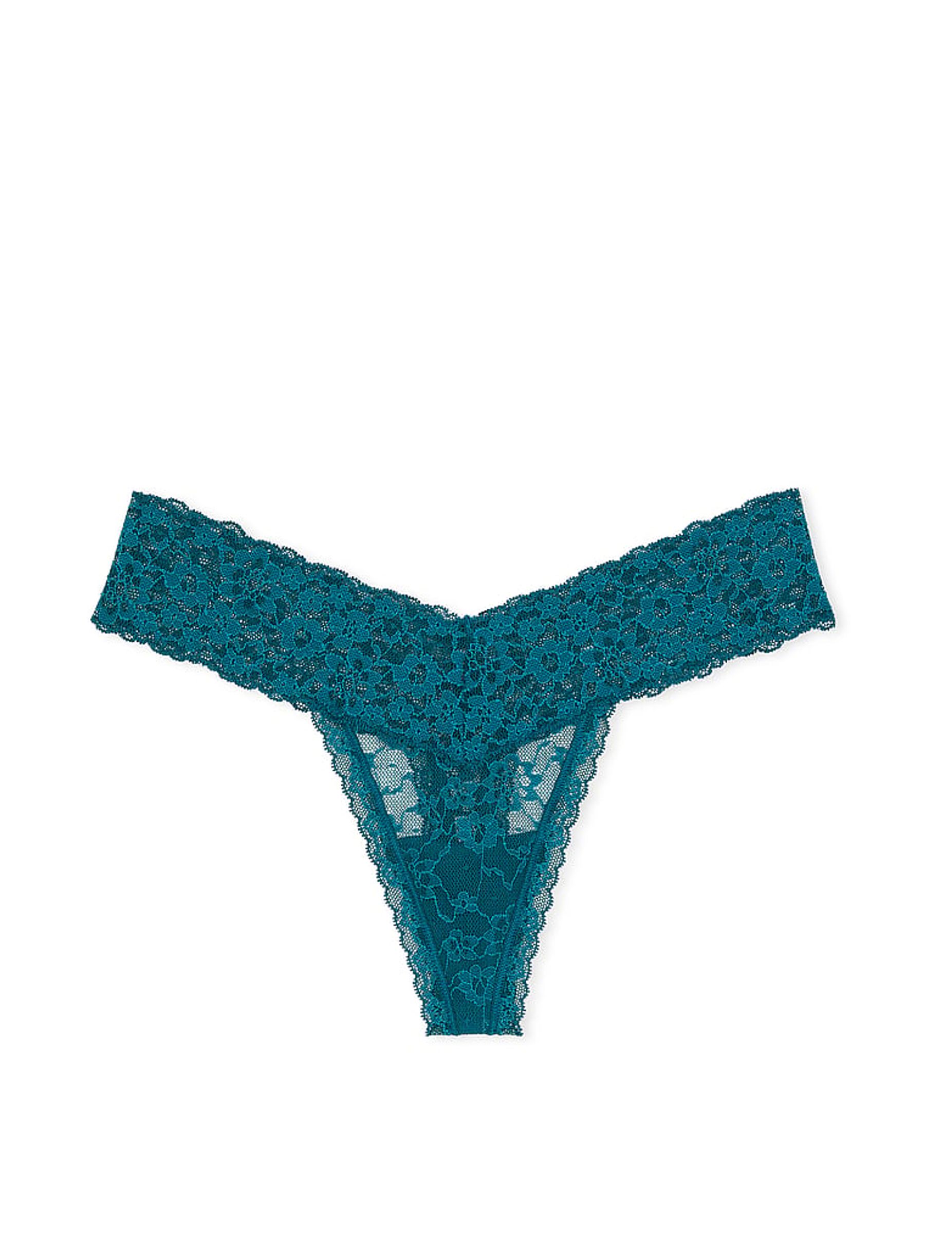 Dark And Stormy Blue Thong Knickers - Image 3 of 3