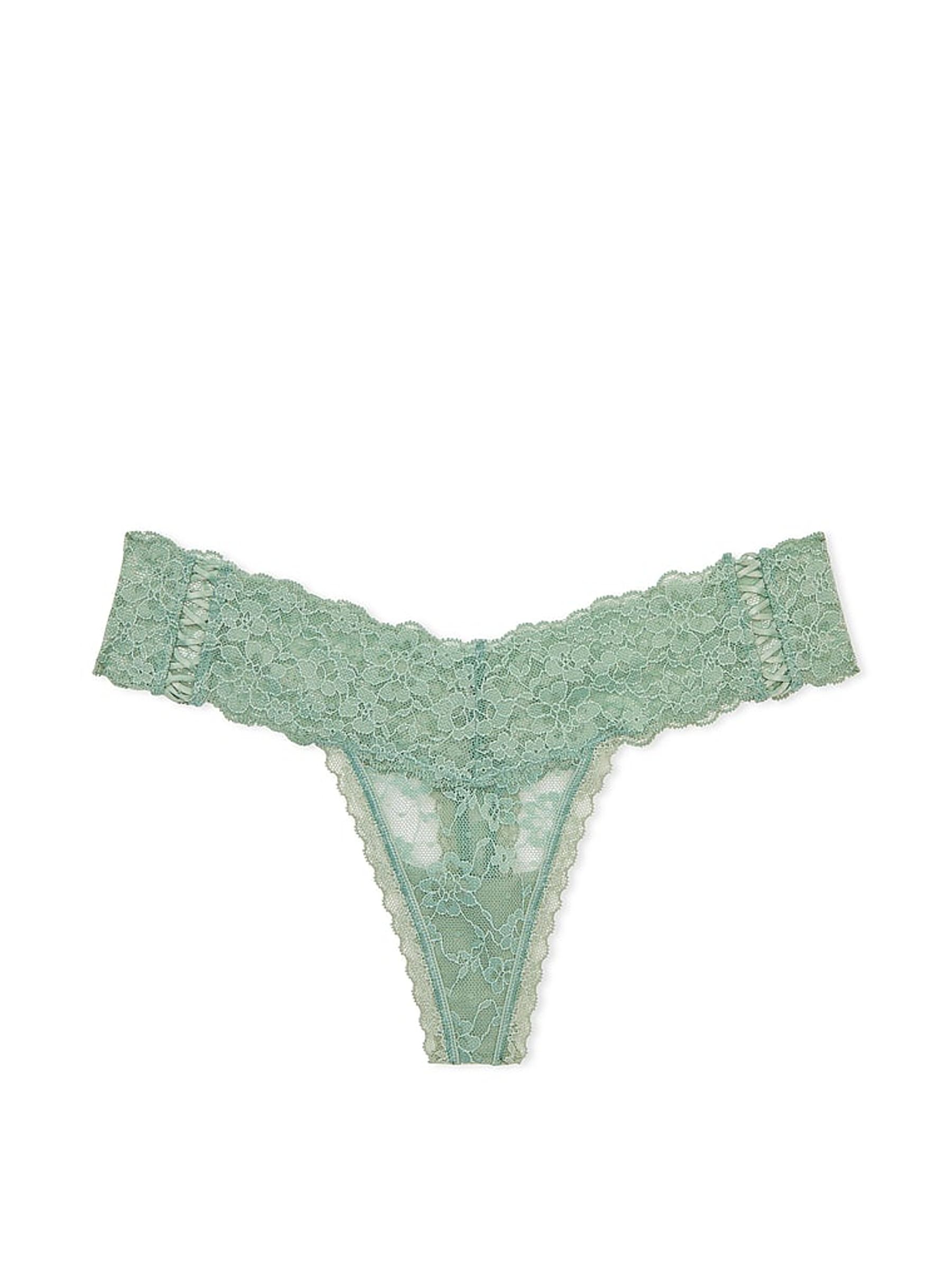 Seasalt Green Thong Knickers - Image 3 of 3