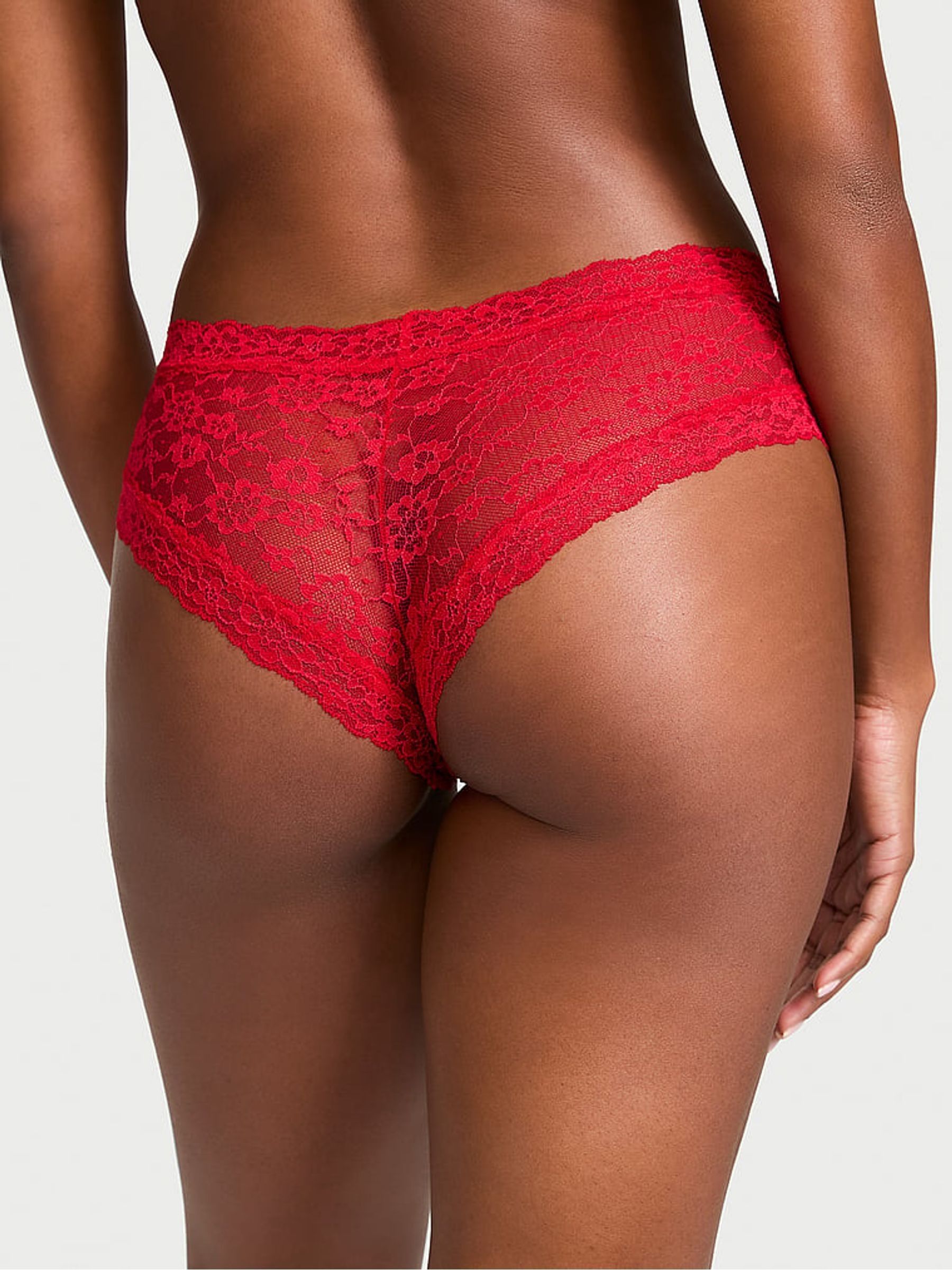 White/Pink/Nude/Red/Black Cheeky 5 Pack Knickers - Image 3 of 3
