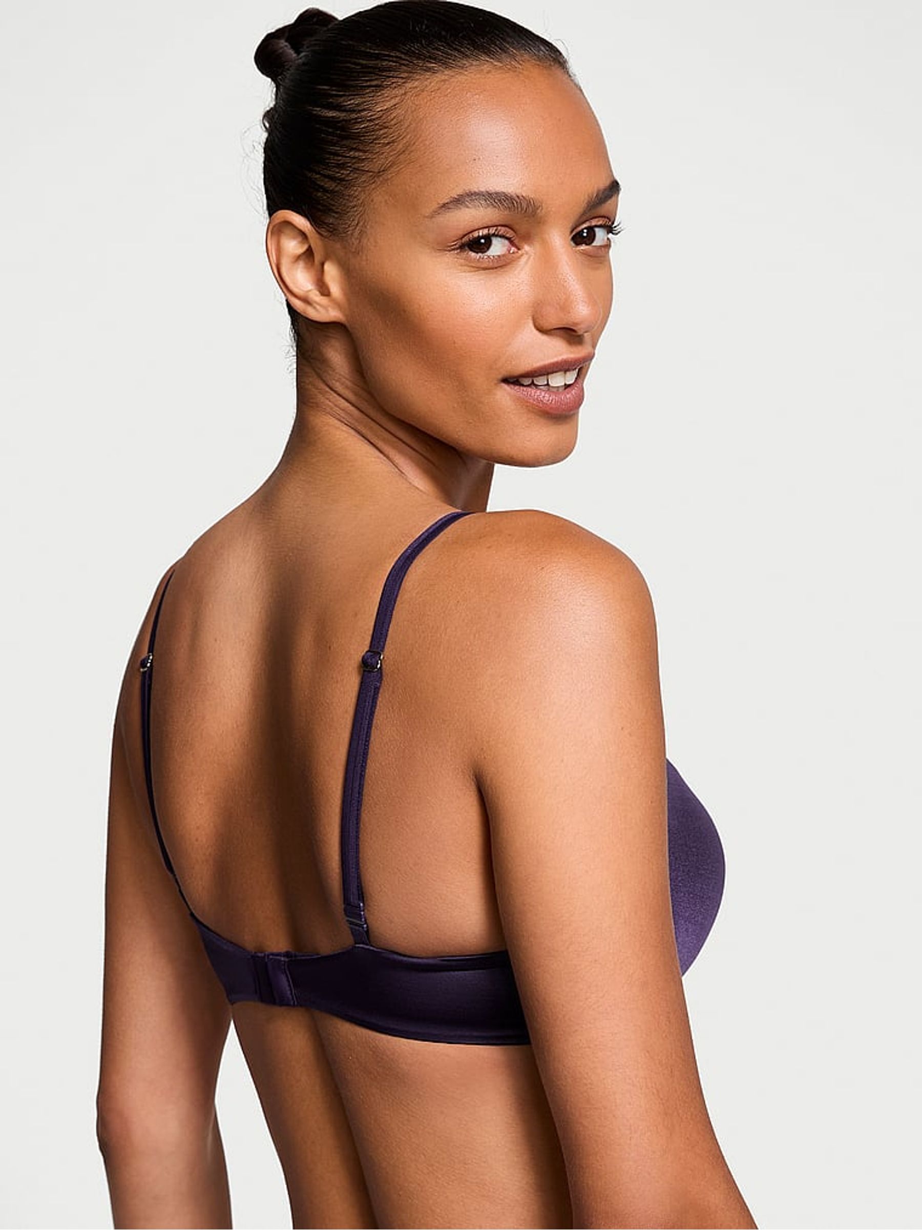 Stained Glass Purple Push Up Bra - Image 2 of 3