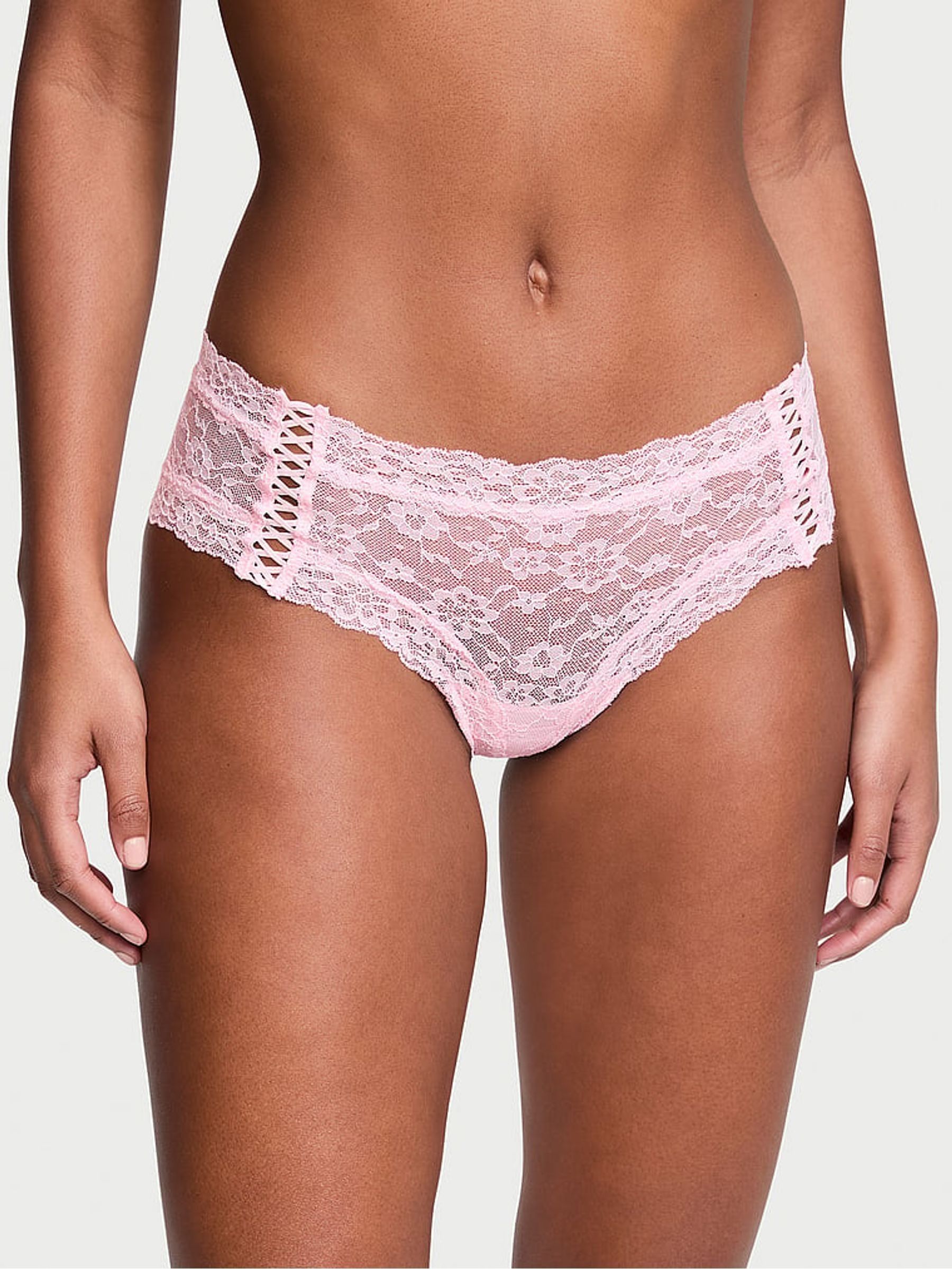 Pretty Blossom Pink Cheeky Knickers - Image 1 of 3