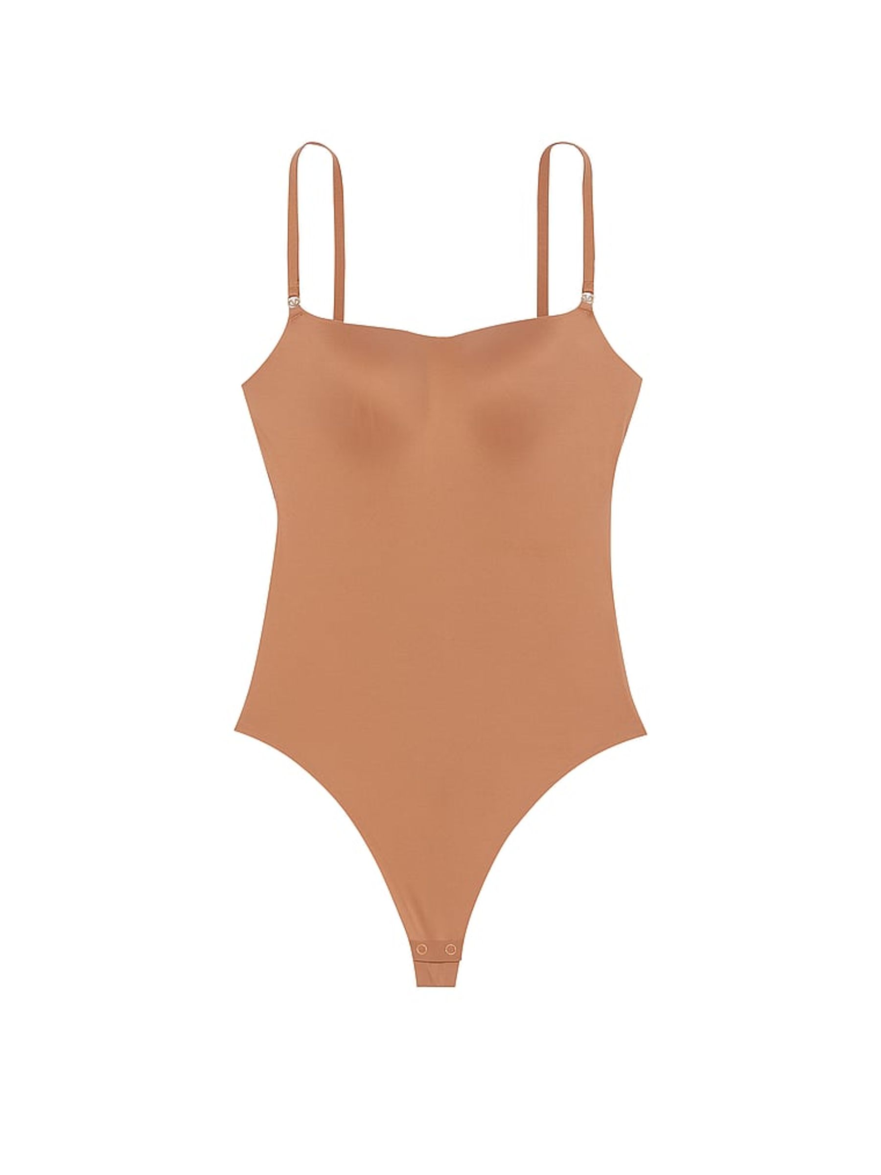 Toffee Nude FeatherSoft™ BODYWEAR Lightly Lined Bodysuit - Image 3 of 3