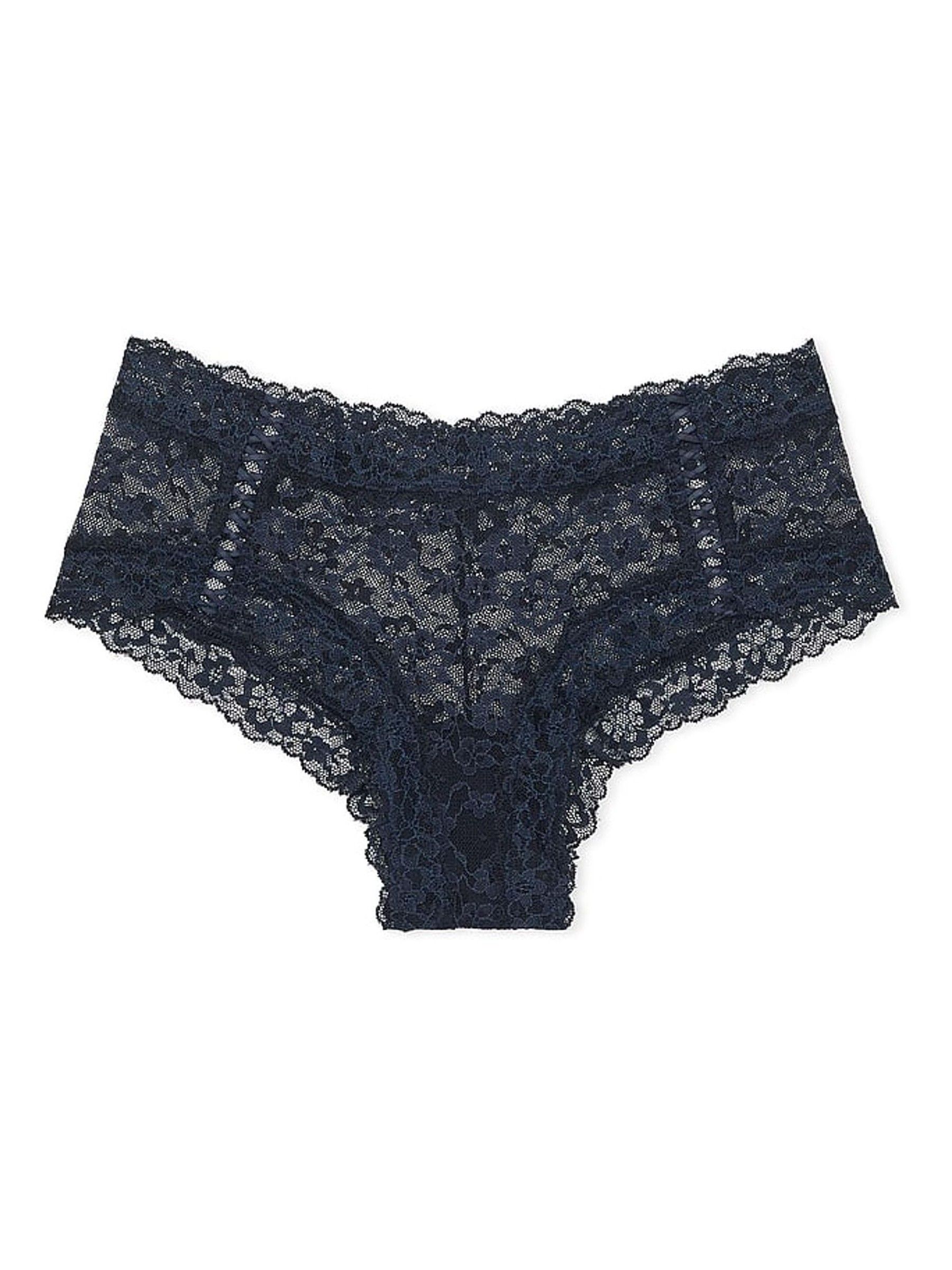 Noir Navy Blue Cheeky Knickers - Image 3 of 3