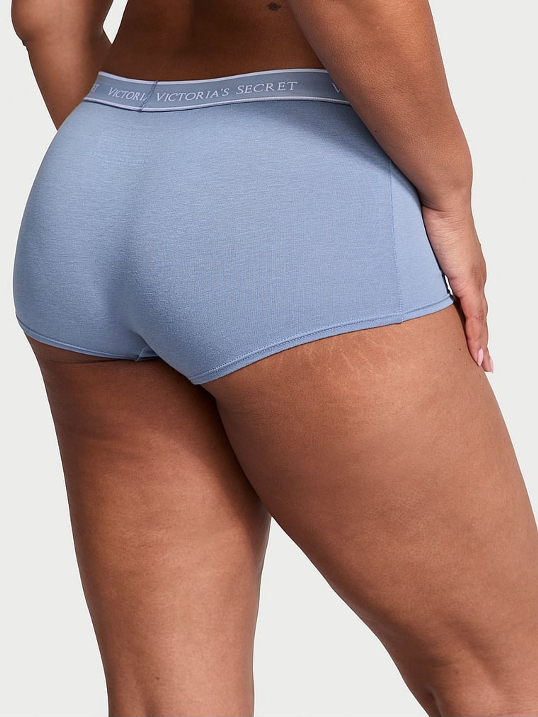 Faded Denim Blue Short Knickers - Image 2 of 3
