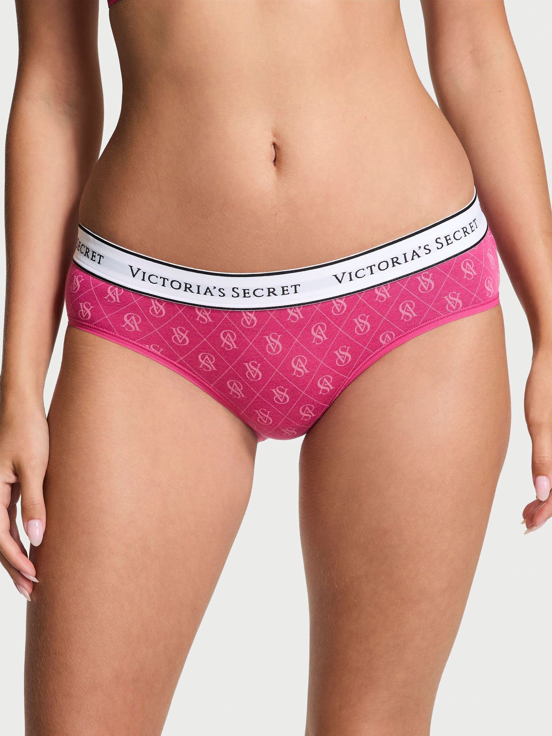 Luscious Rose Pink Shine Hipster Knickers - Image 1 of 3