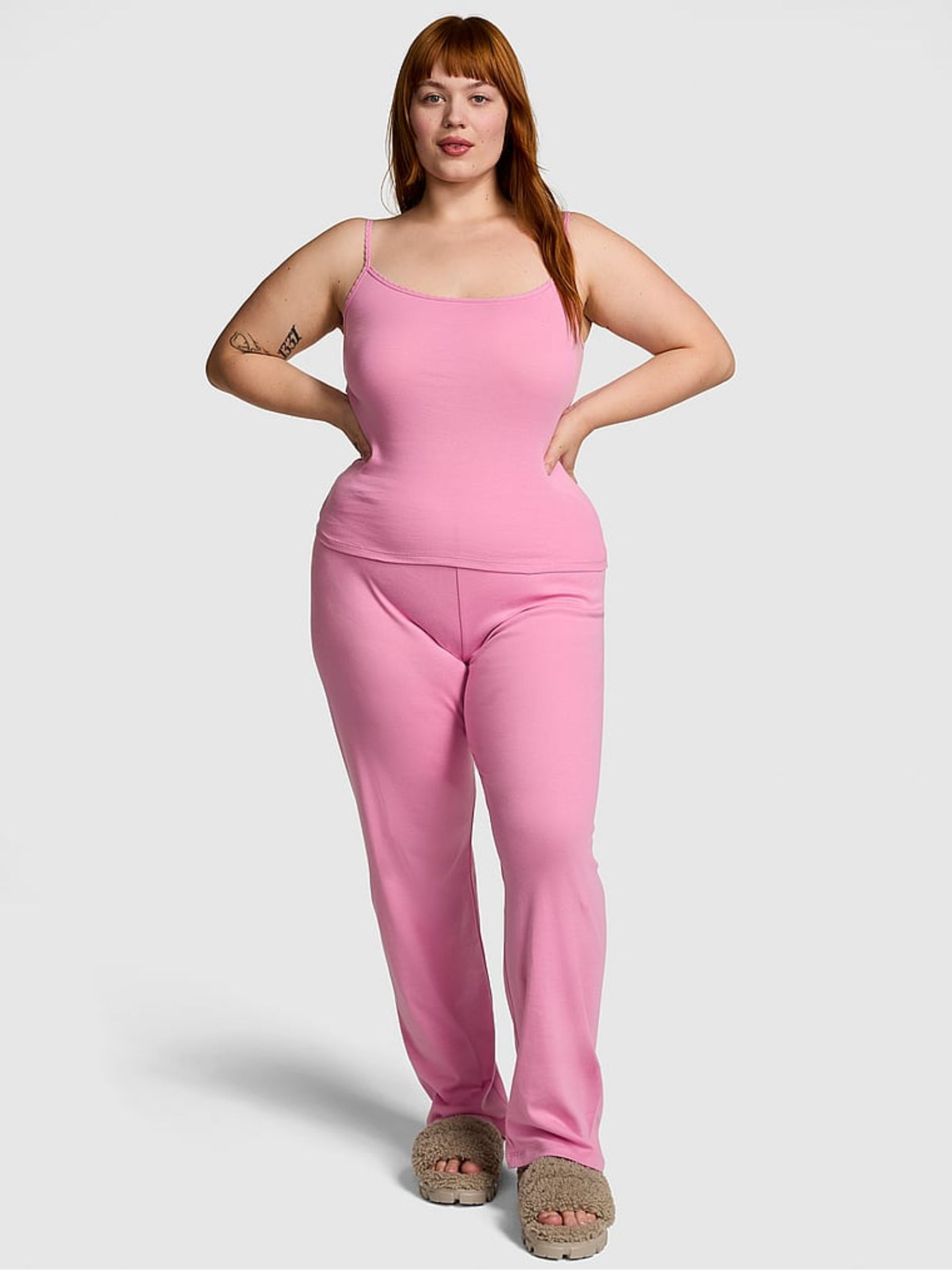 Pink Moonstone Cami Long Pyjama Set - Image 1 of 1