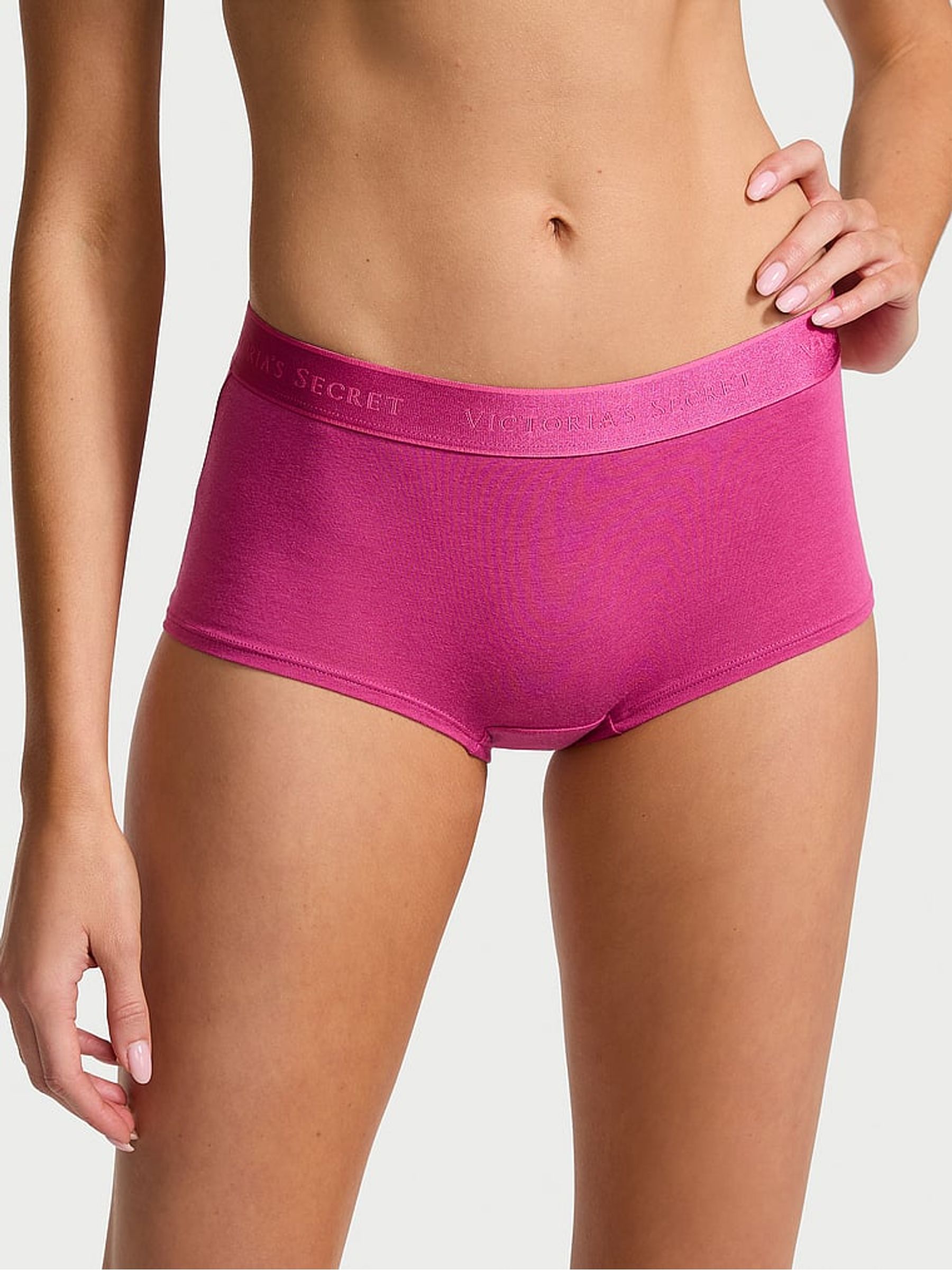 Luscious Rose Pink Short Knickers - Image 1 of 3
