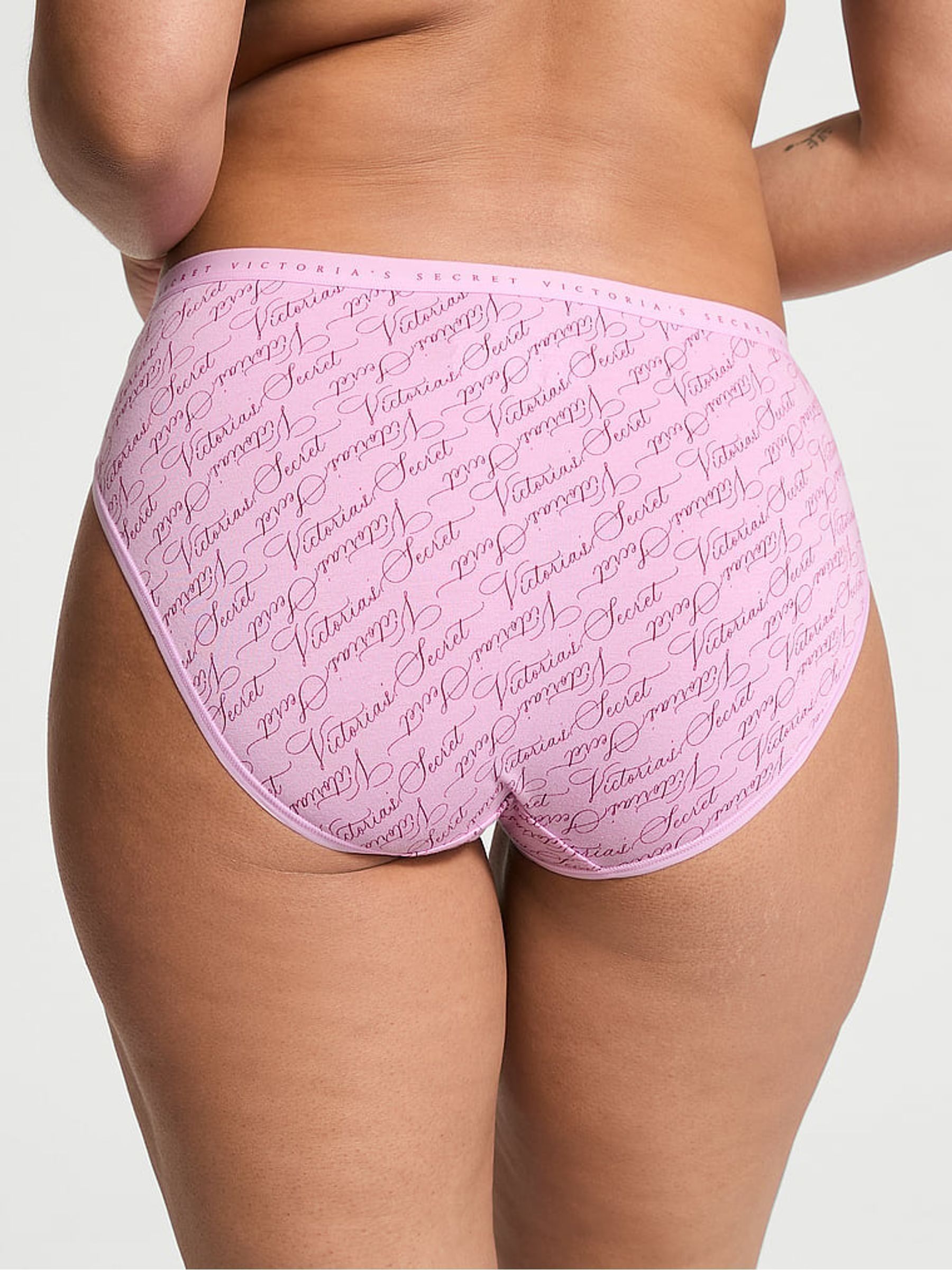 Blue/Green/Purple/Pink/Nude Brief 5 Pack Knickers - Image 3 of 3