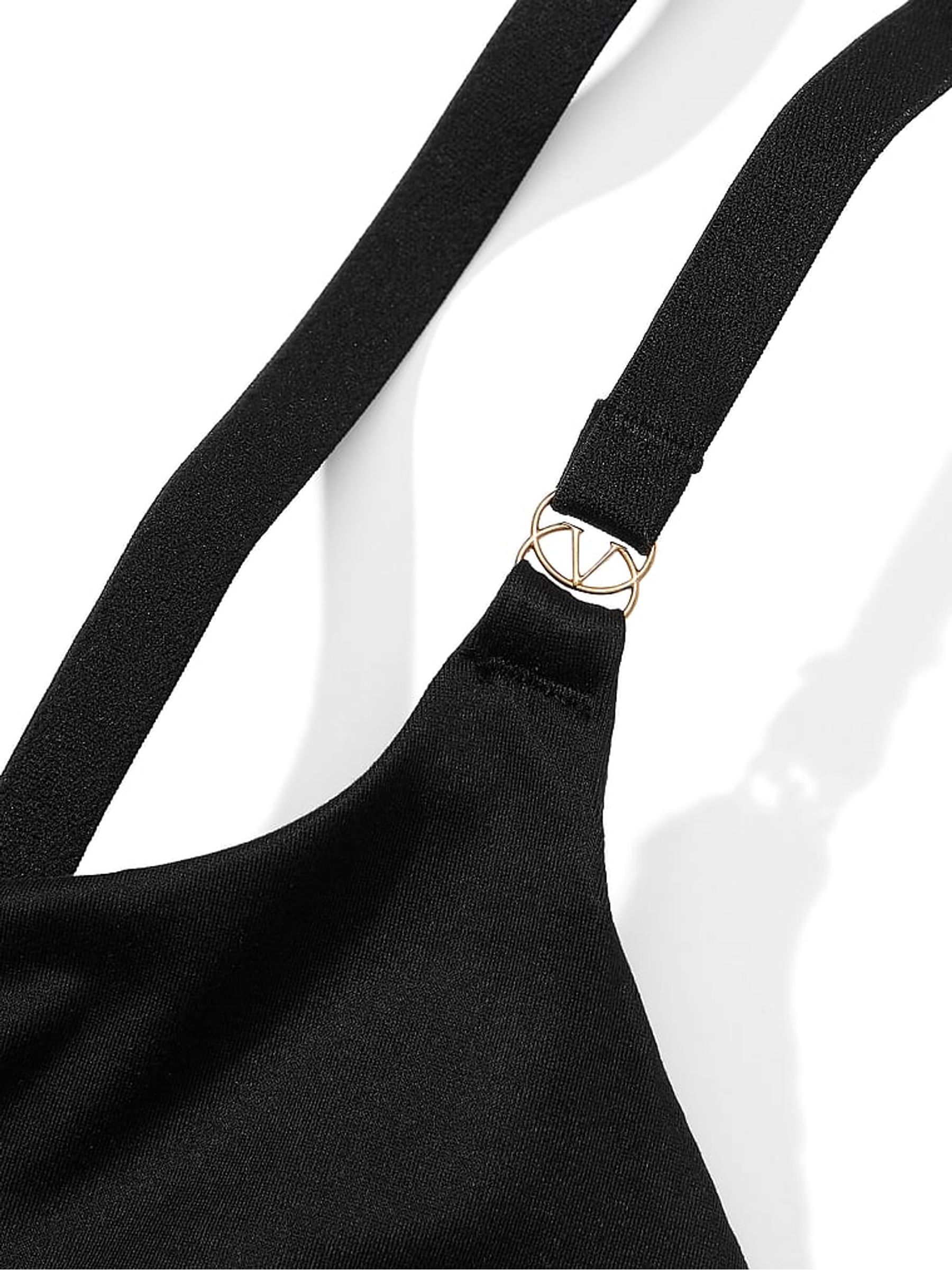 Black Maxi Feathersoft Essentials Slip Dress - Image 4 of 4
