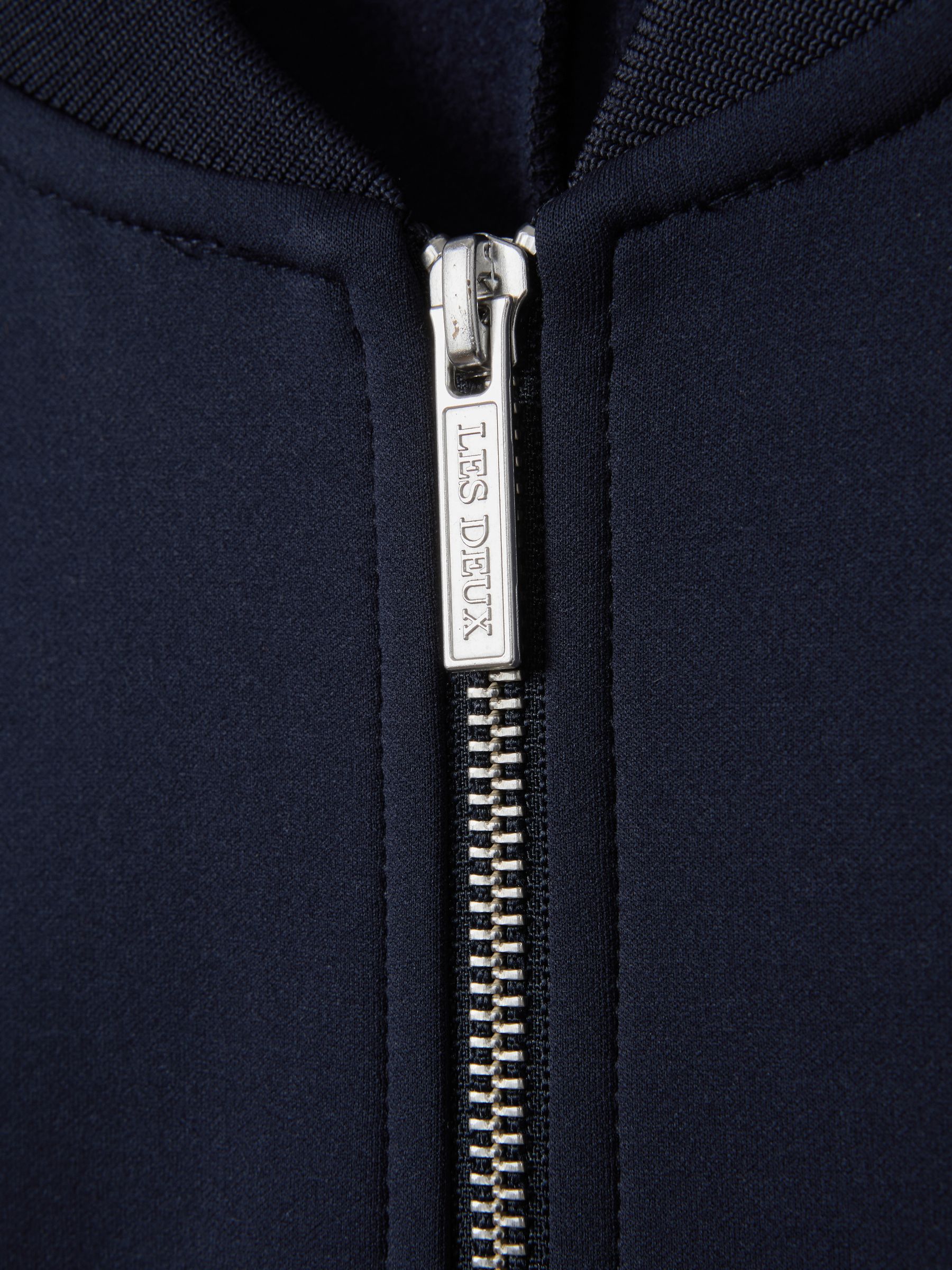 Les Deux Side Stripe Track Jacket in Dark Navy - Image 6 of 6