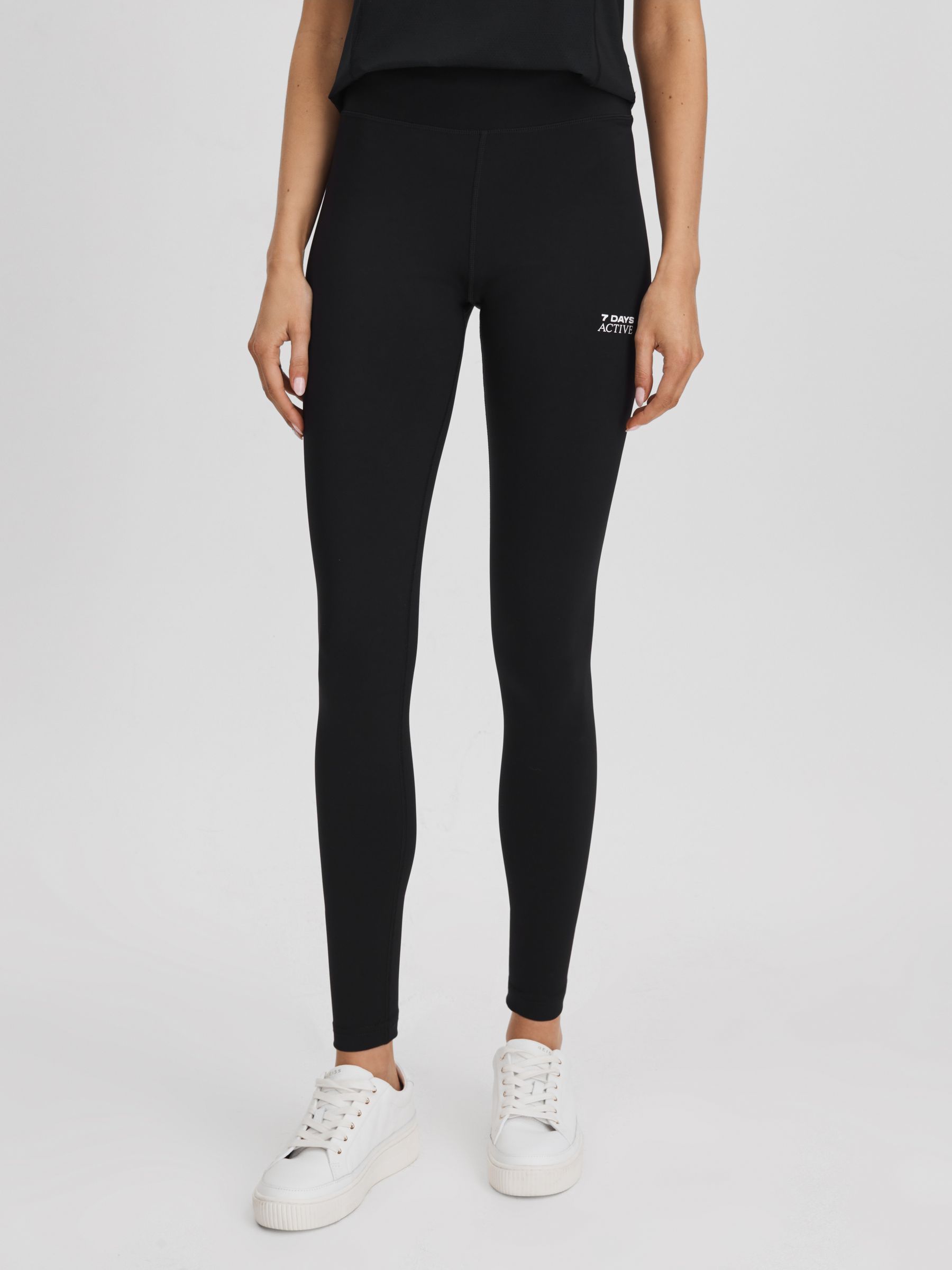 7 Days Active High Rise Leggings in Black - Image 1 of 6