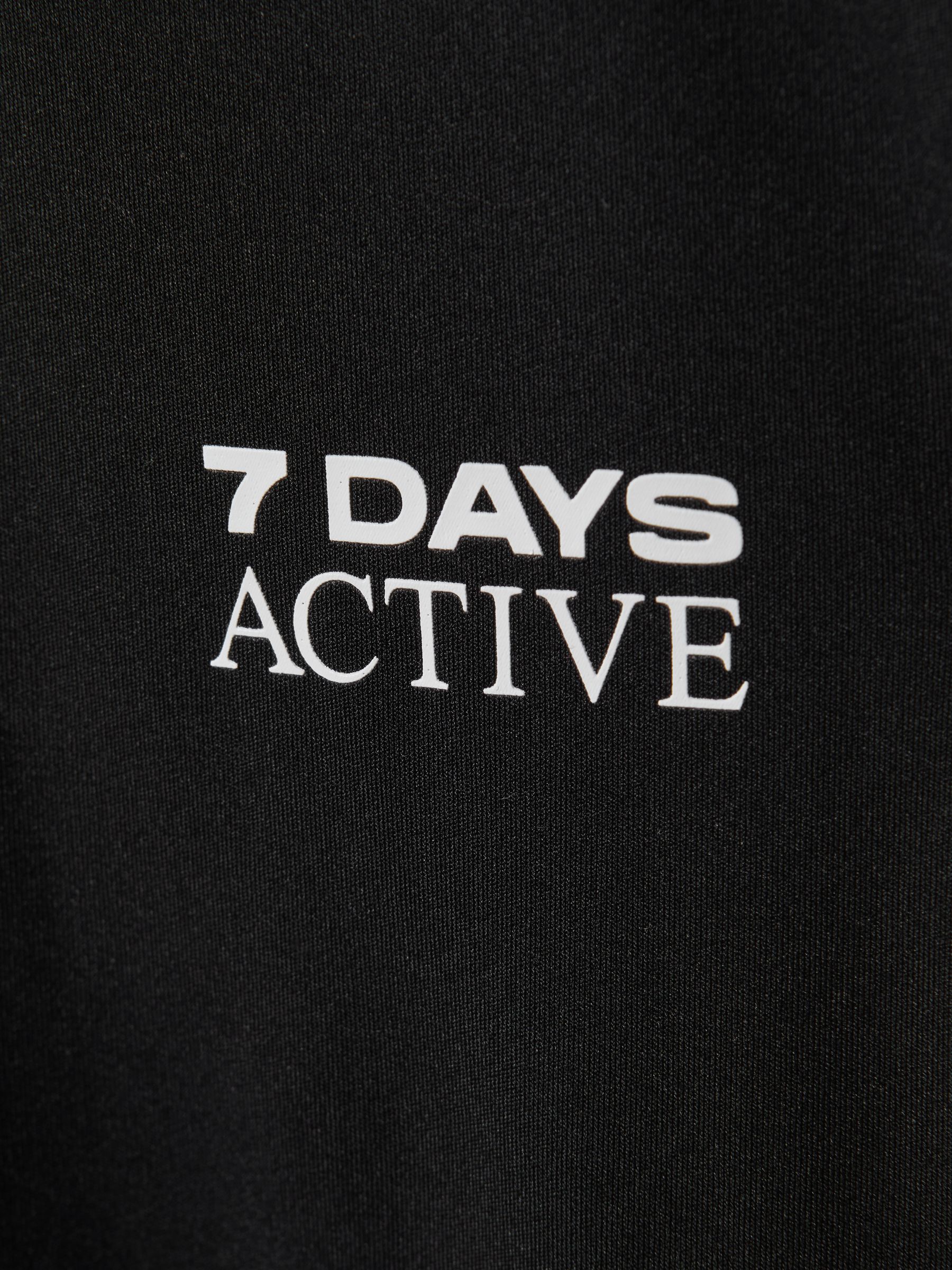 7 Days Active High Rise Leggings in Black - Image 6 of 6