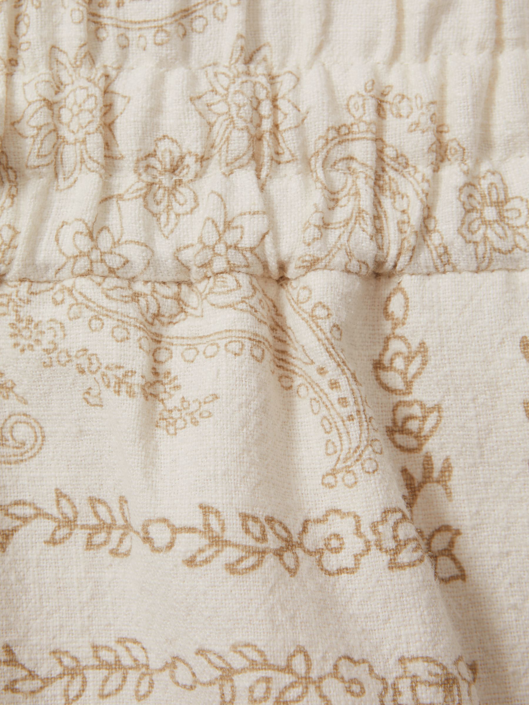 Les Deux Ramie-Cotton Drawstring Shorts in Ivory - Image 6 of 6