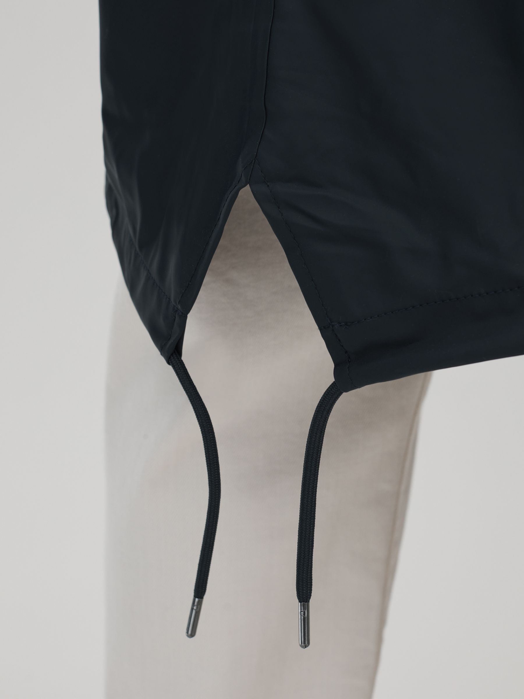 Rains Unisex Fishtail Parka in Navy - Image 4 of 6