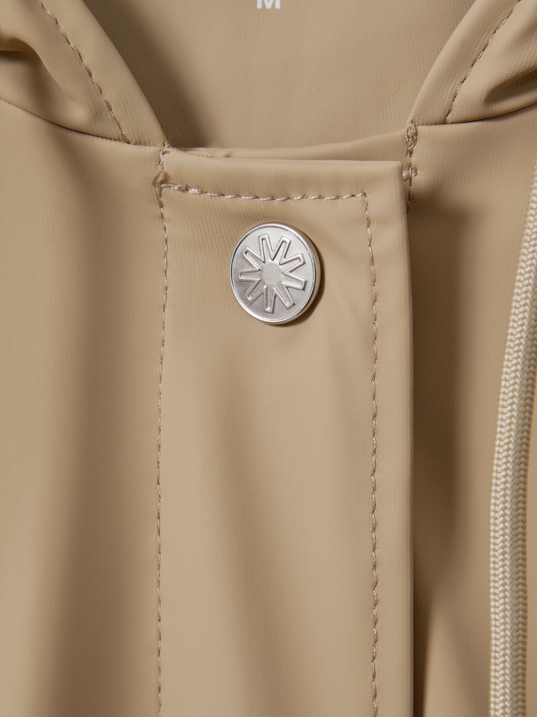 Rains A-Line Raincoat in Sand - Image 6 of 6