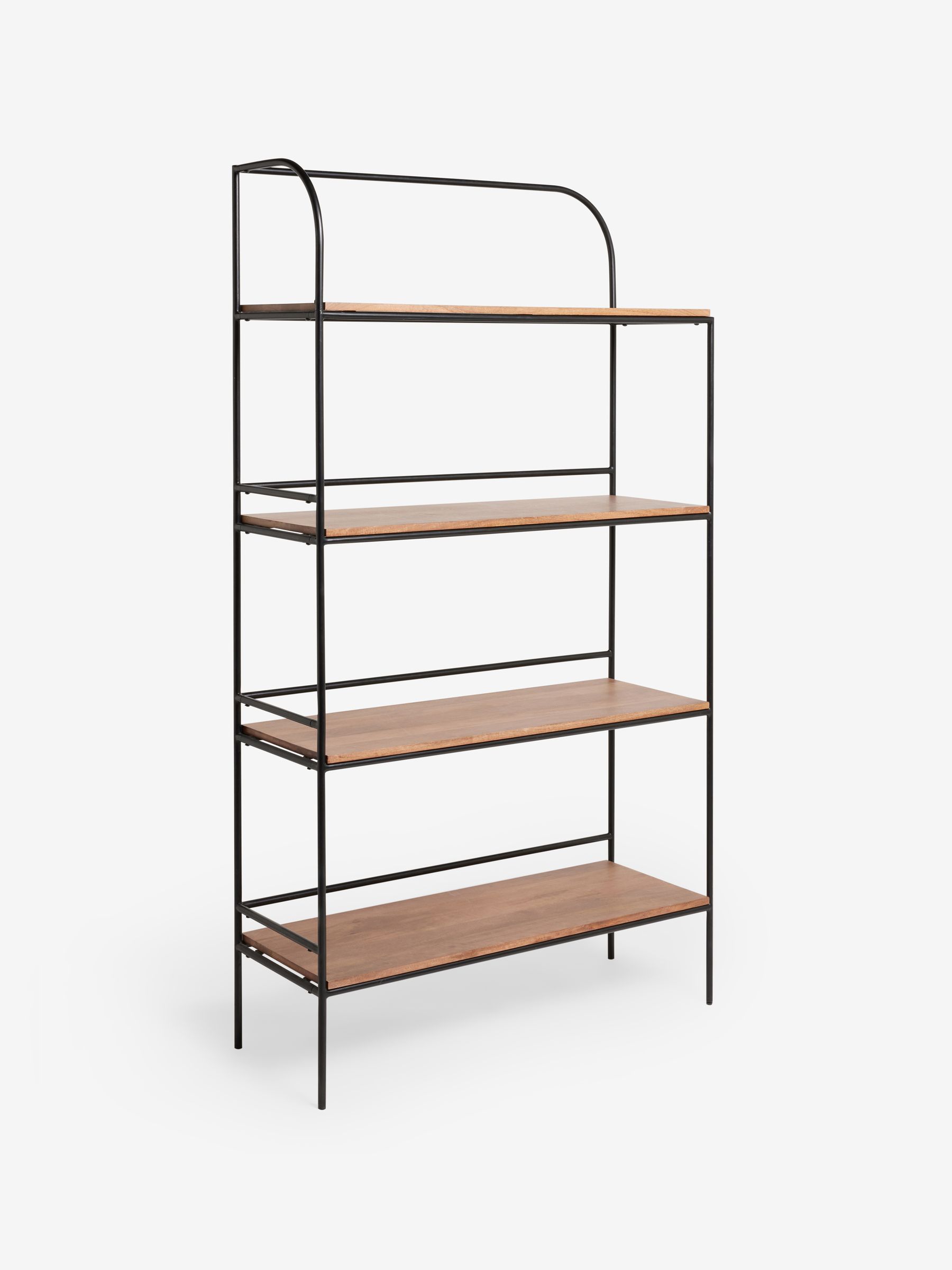 Lomond Shelving Unit in Mango Wood Metal - Image 5 of 6