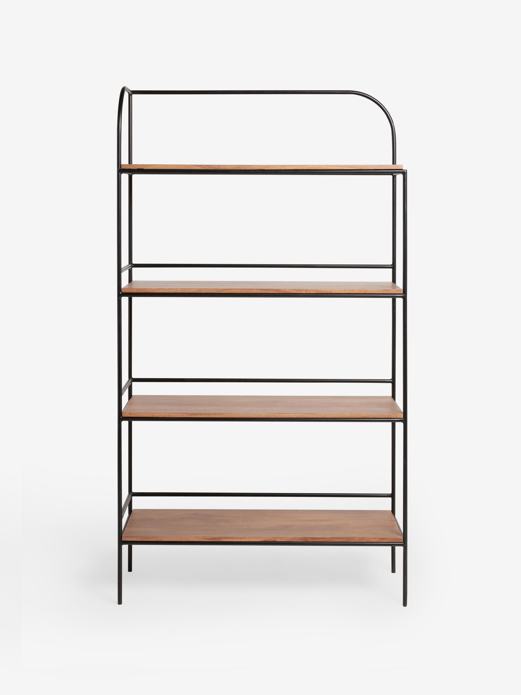 Lomond Shelving Unit in Mango Wood Metal - Image 5 of 5 Lomond Shelving Unit in Mango Wood Metal - Image 5 of 5