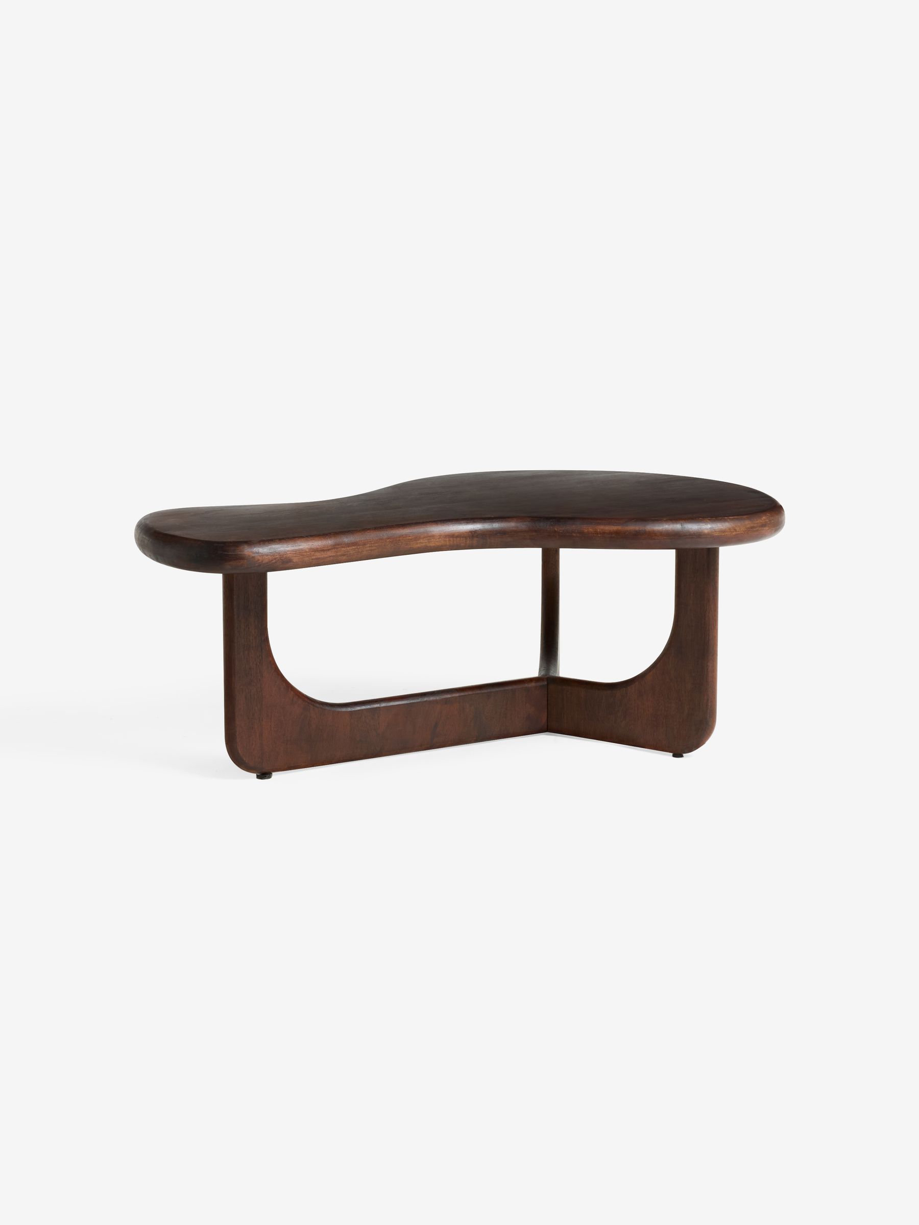 Arlo Coffee Table in Dark Mango Wood - Image 6 of 8