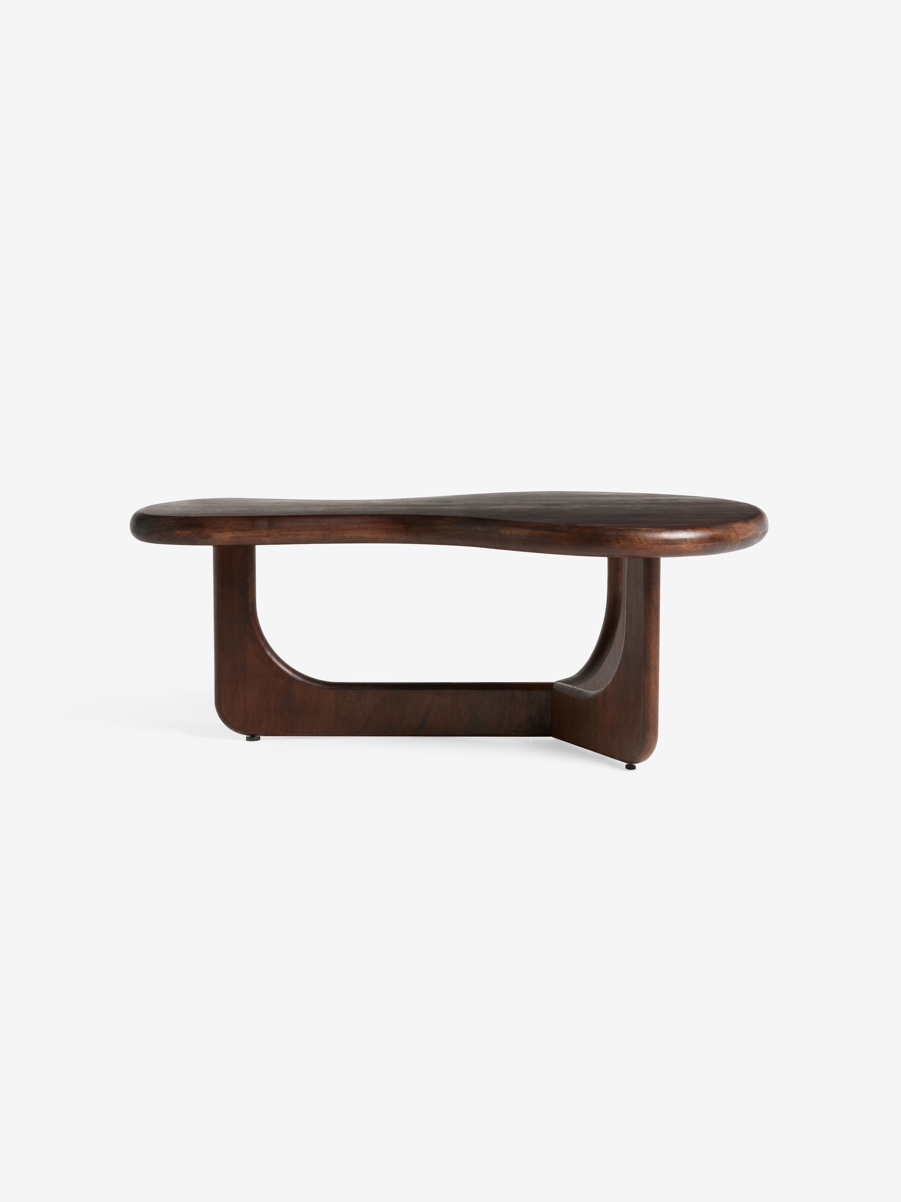Arlo Coffee Table in Dark Mango Wood - Image 7 of 8