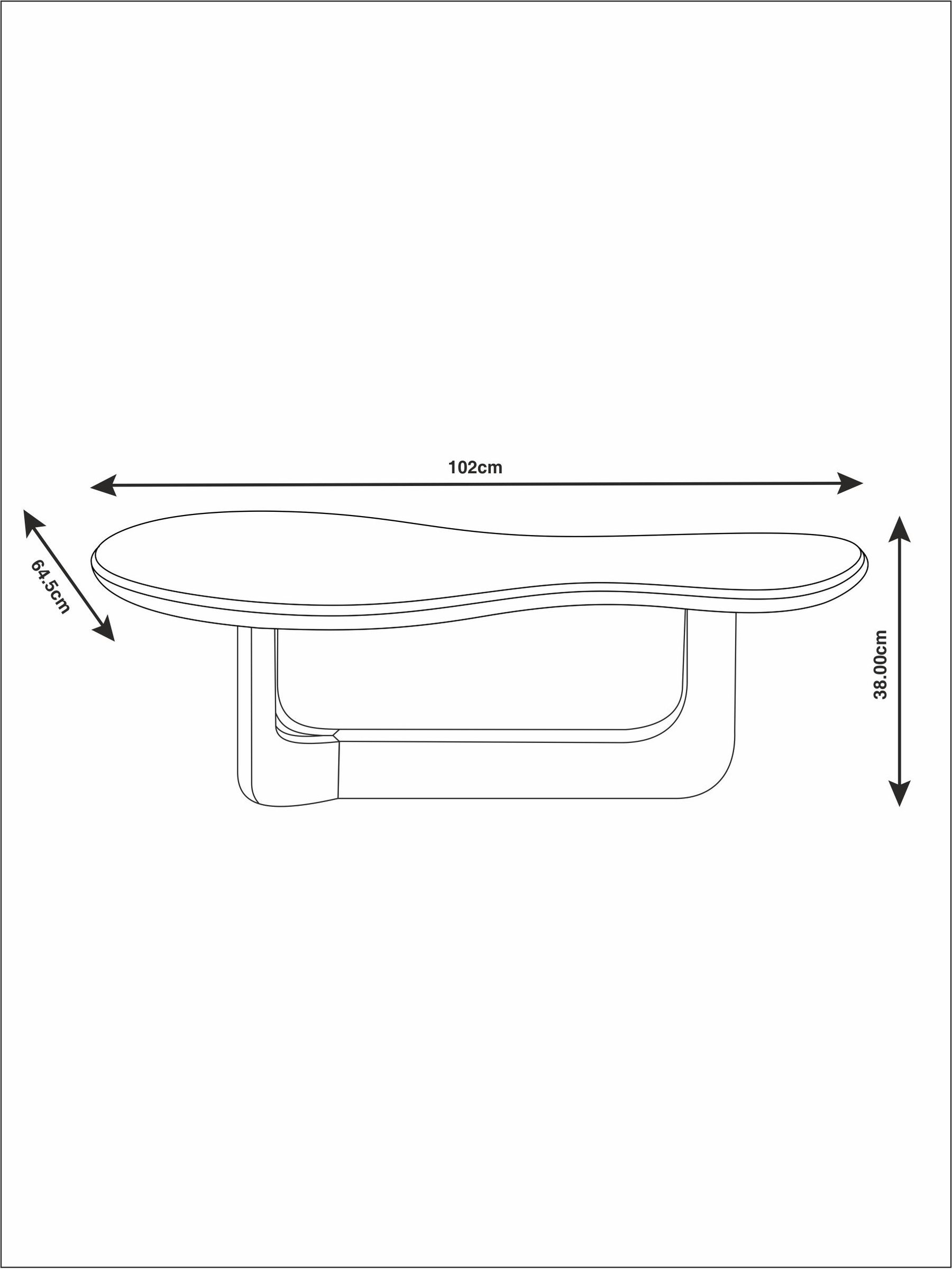 Arlo Coffee Table in Dark Mango Wood - Image 8 of 8