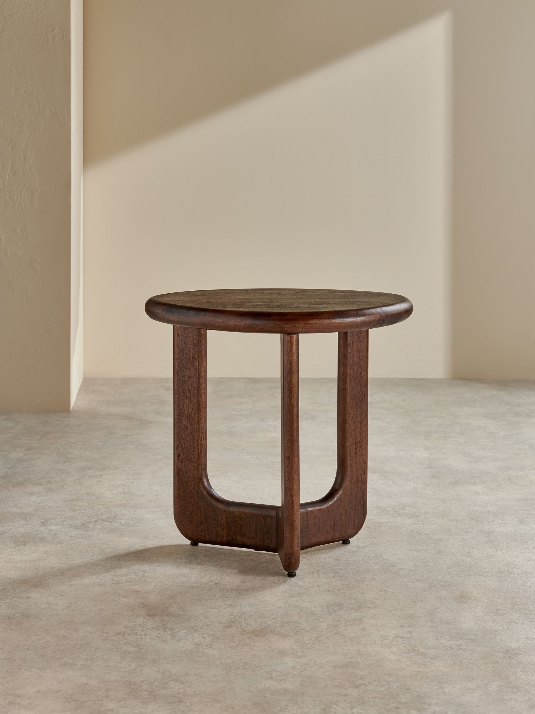 Arlo Side Table in Dark Mango Wood - Image 2 of 6 Arlo Side Table in Dark Mango Wood - Image 2 of 6