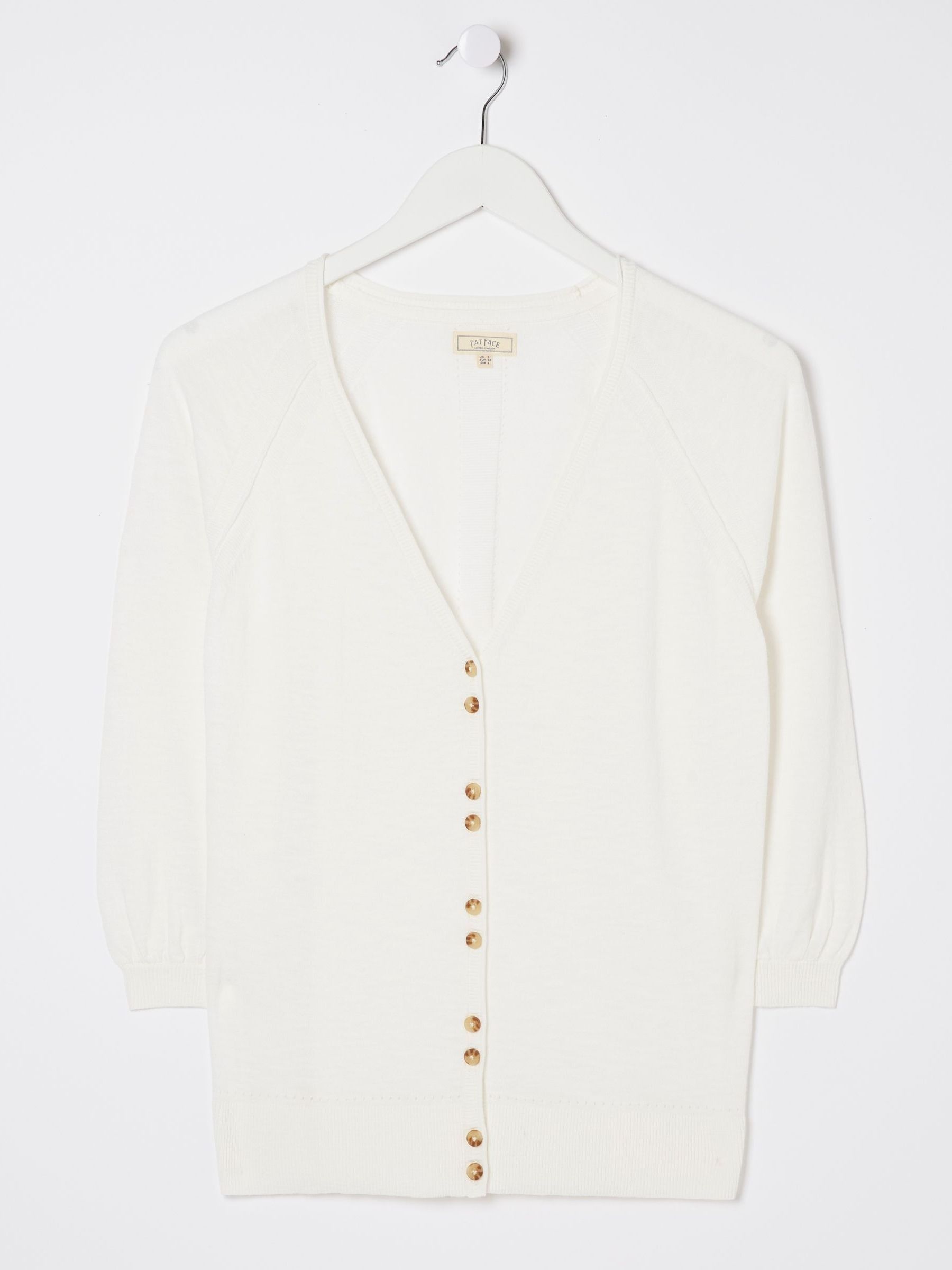 Rose White Cardigan - Image 5 of 5